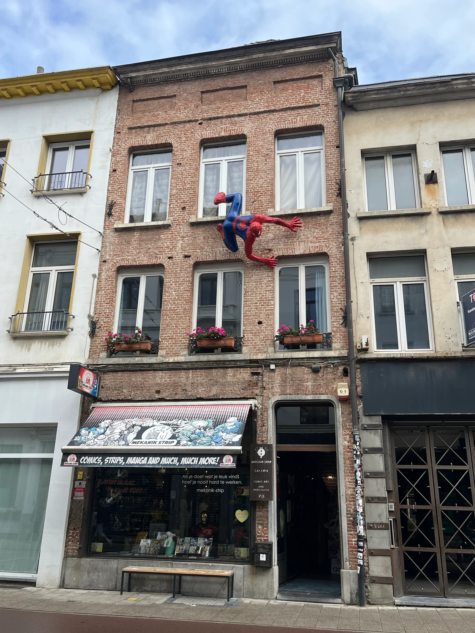 Interior at Mekanik Strip Antwerp — travel photo