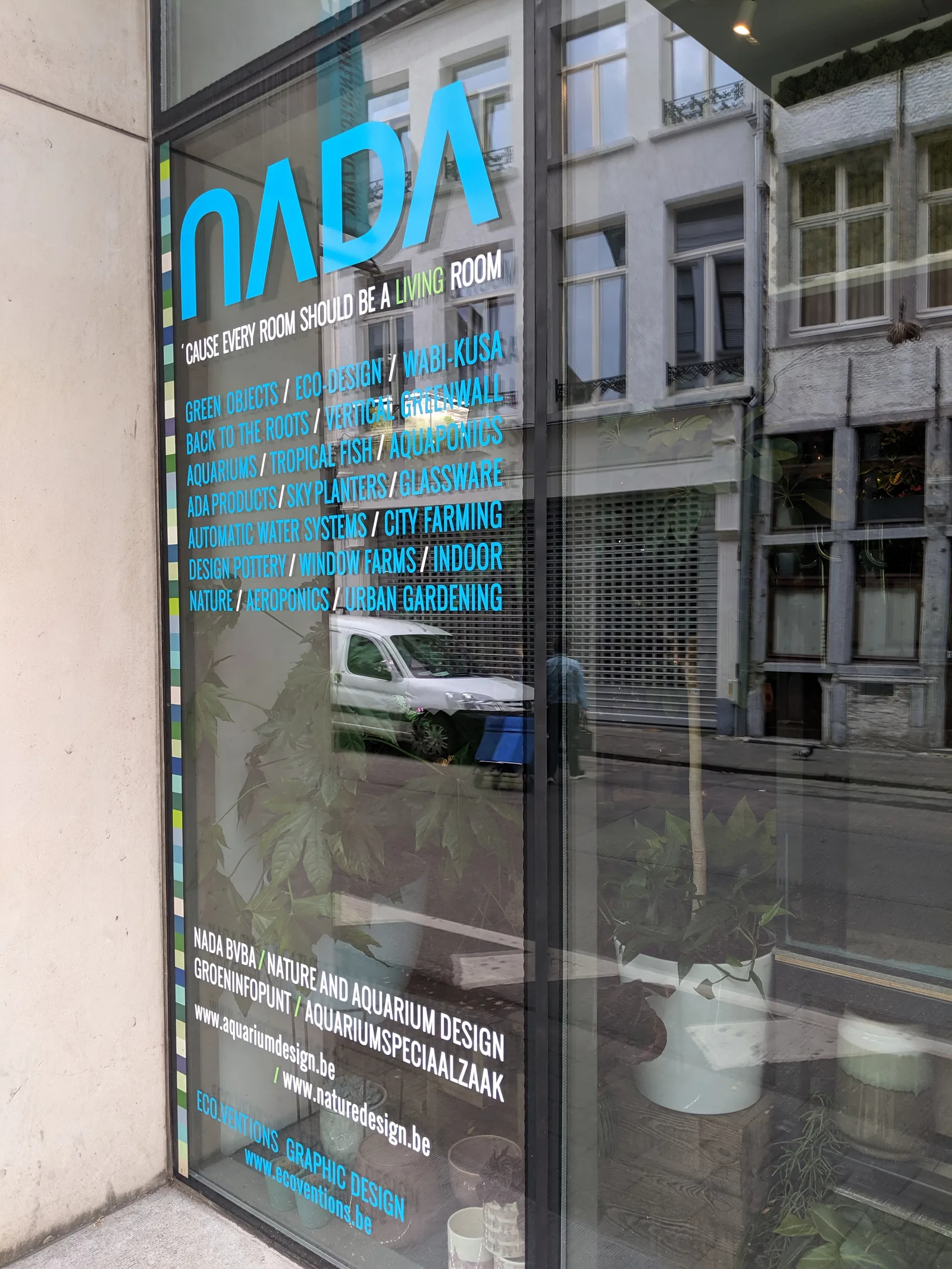 Main view at NADA - Nature Aquarium and Design Antwerp Antwerp — travel photo