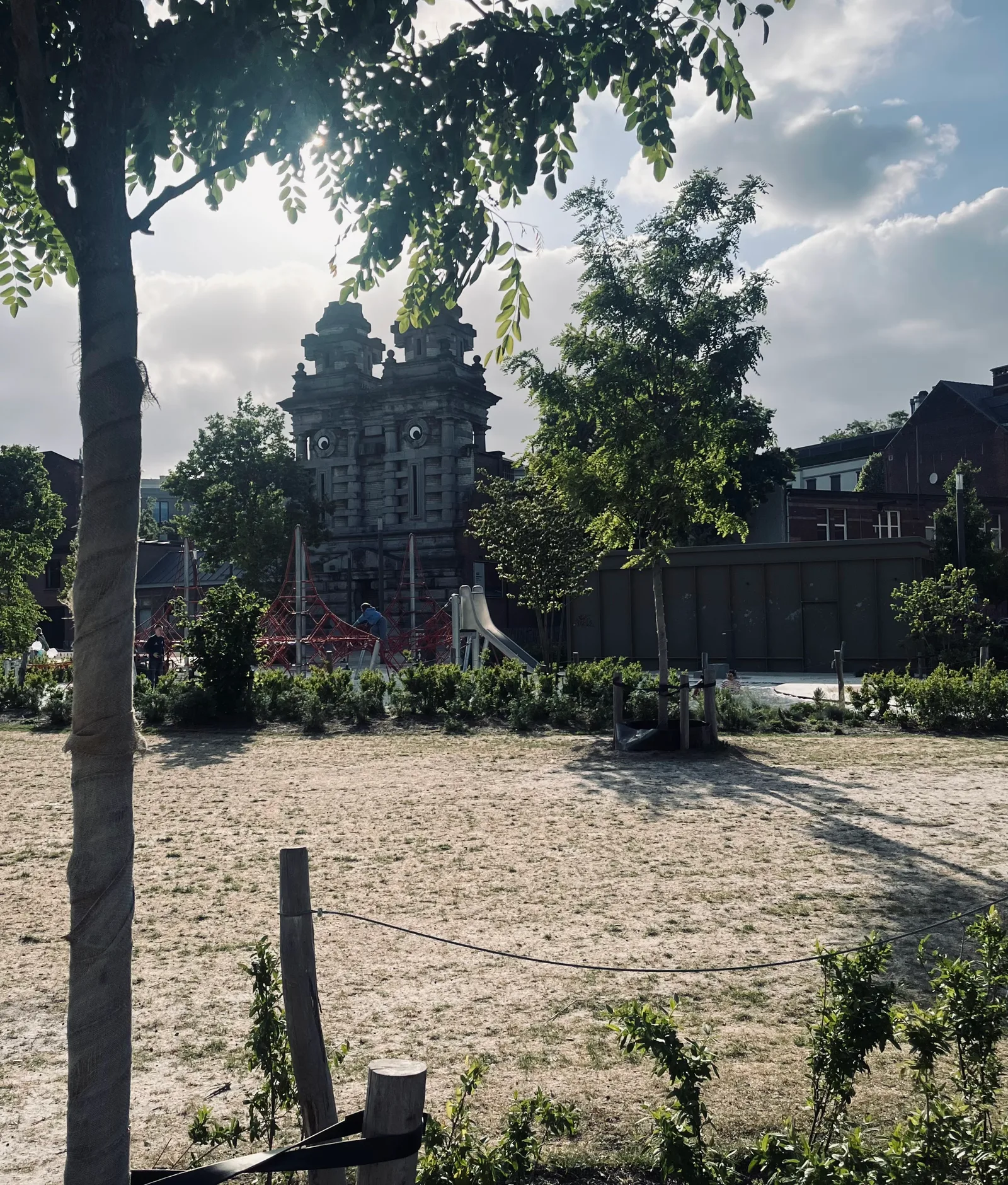 Details at Parc Dok South Antwerp — travel photo