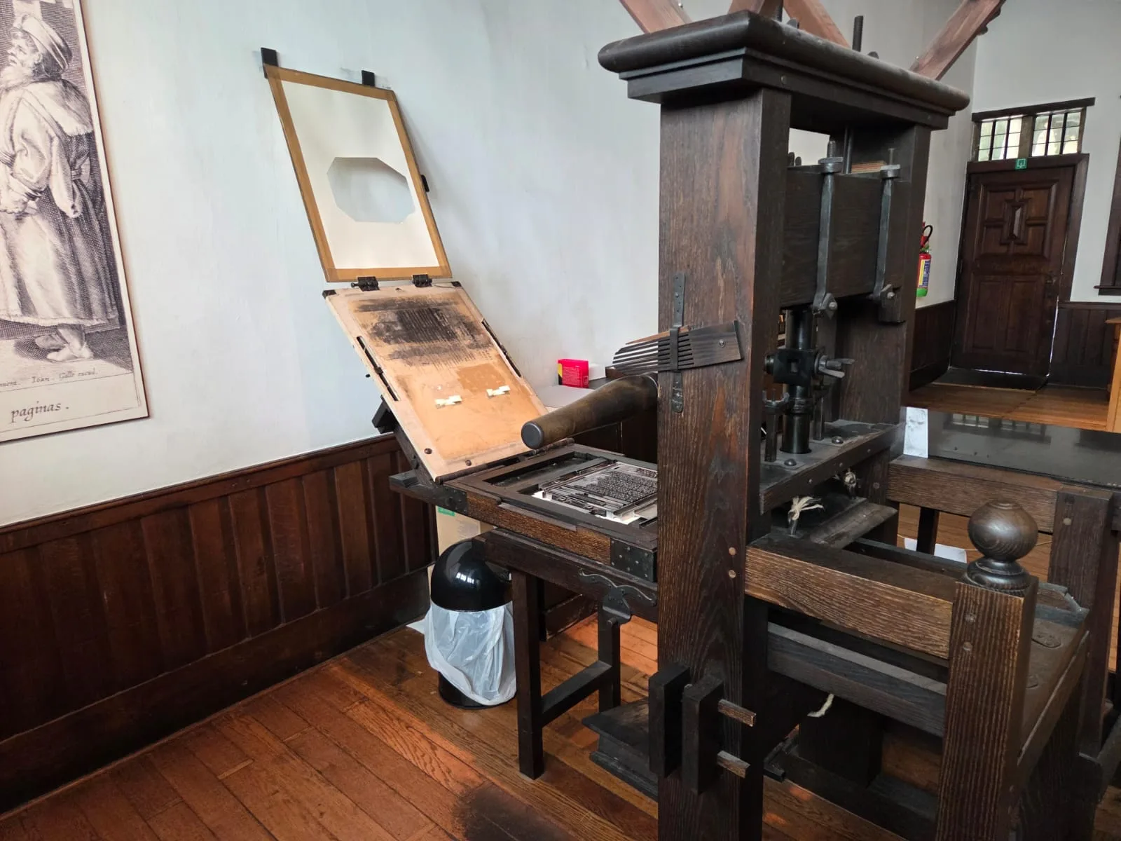 Atmosphere at Plantin-Moretus Museum Antwerp — travel photo