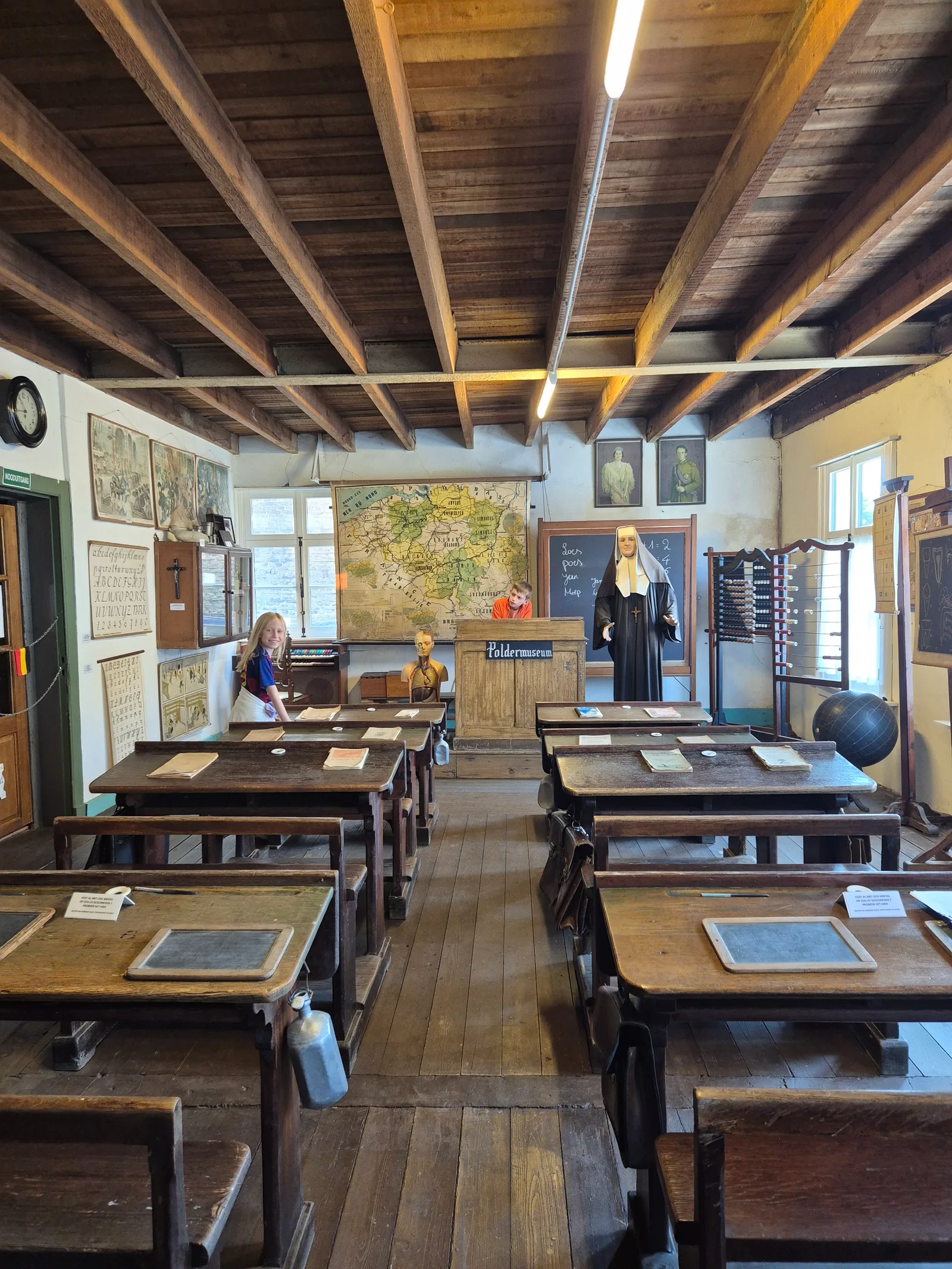 Main view at Poldermuseum Lillo Antwerp — travel photo
