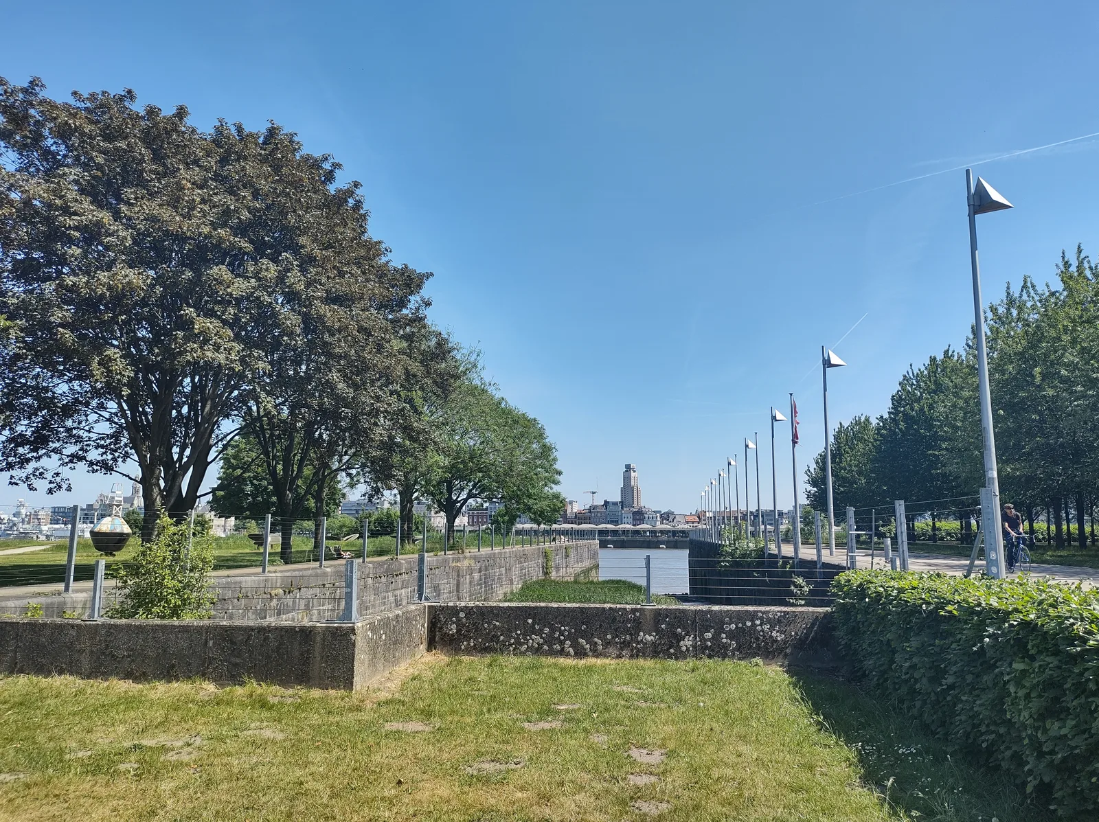 Main view at Simons Park Antwerp — travel photo