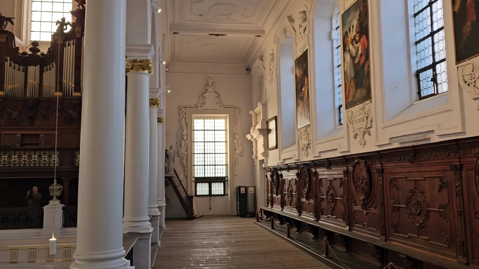 Interior at Sint-Carolus Borromeuskerk Antwerp — travel photo