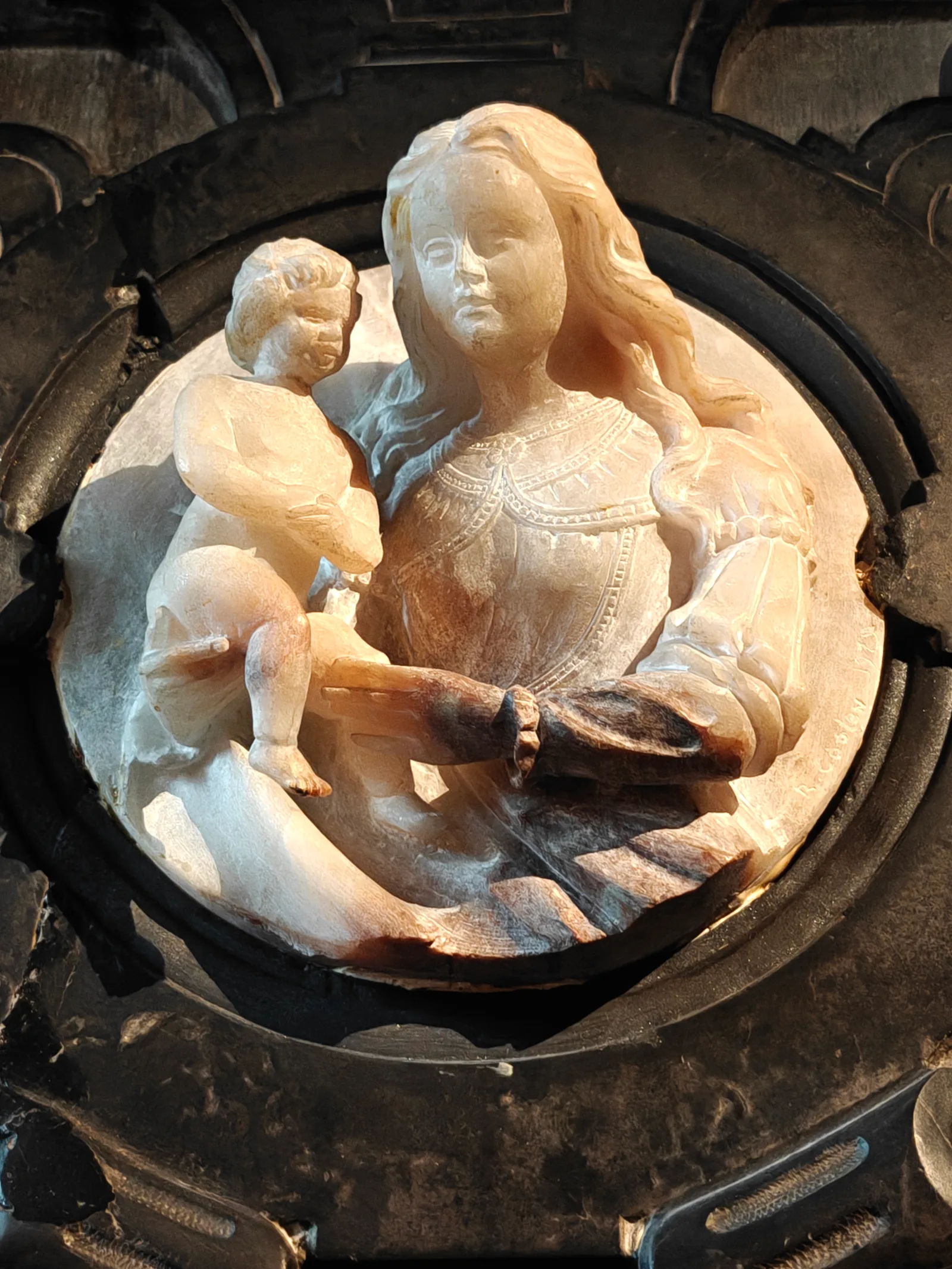 Details at Snijders&Rockoxhuis Antwerp — travel photo