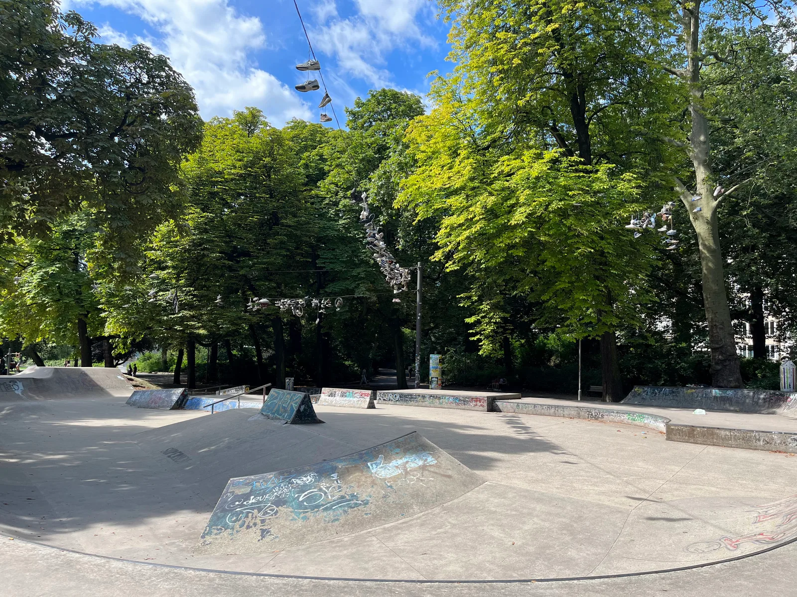 Atmosphere at Stadspark Antwerp — travel photo