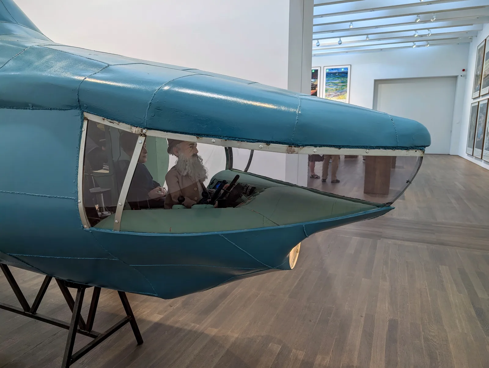 Interior at Tim Van Laere Gallery Antwerp — travel photo