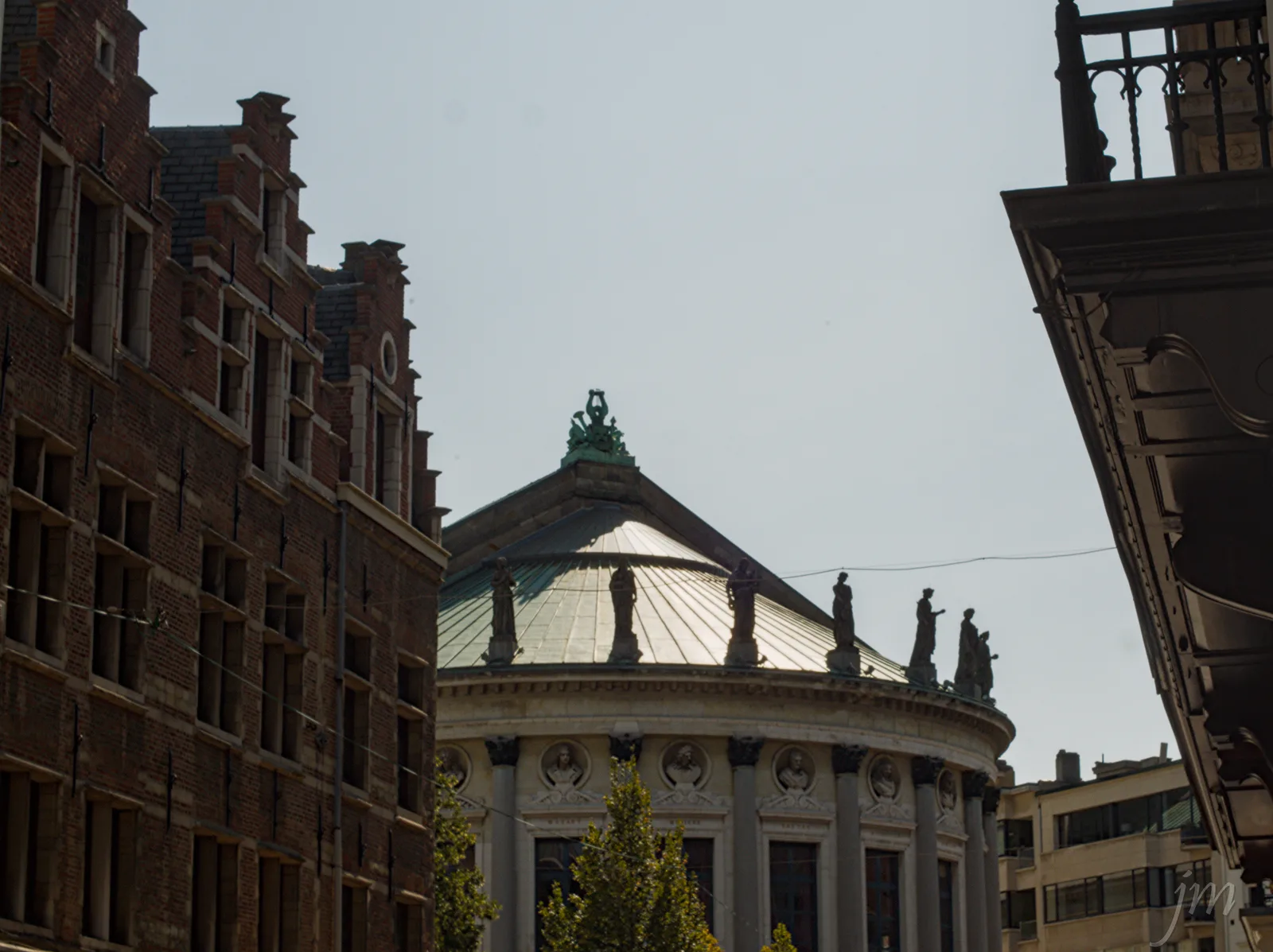 Main view at Toneelhuis Antwerp — travel photo