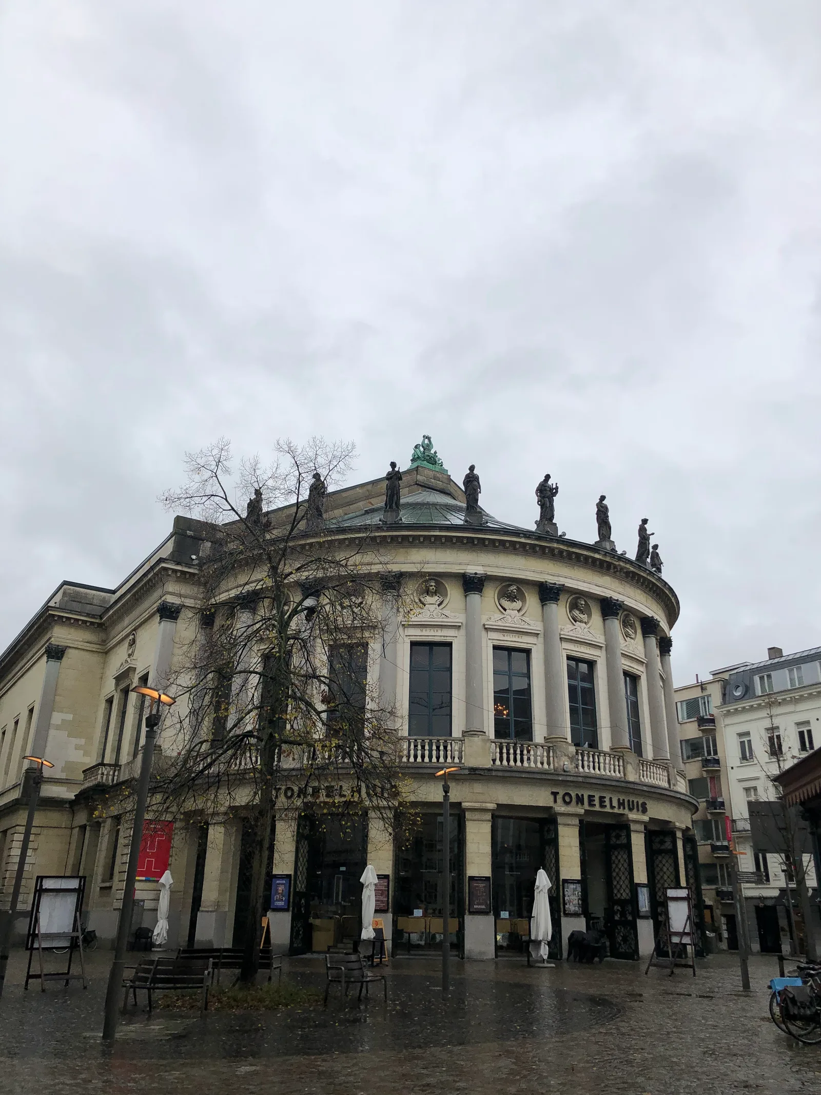 Interior at Toneelhuis Antwerp — travel photo