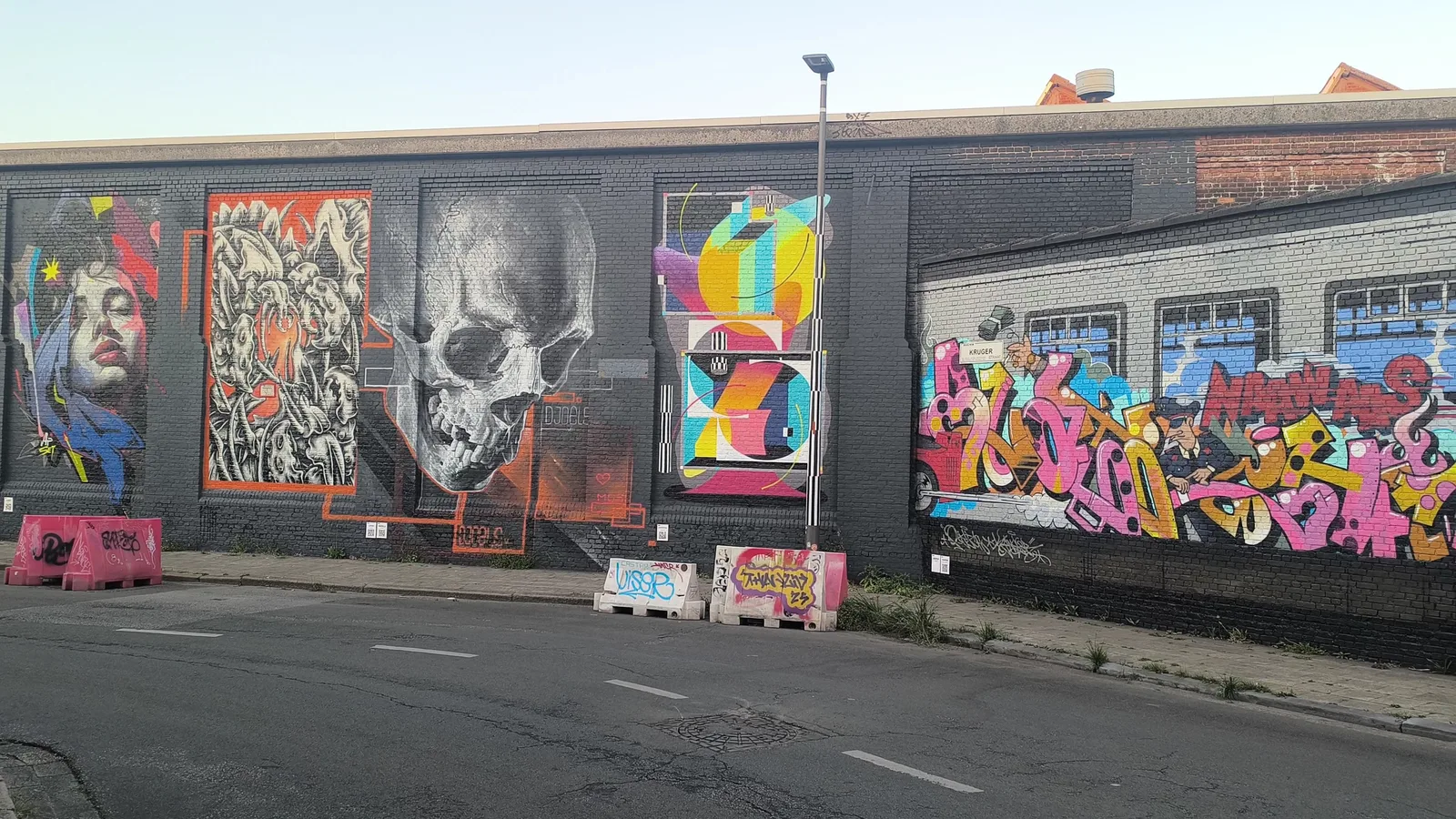 Interior at Zomerfabriek Antwerp — travel photo