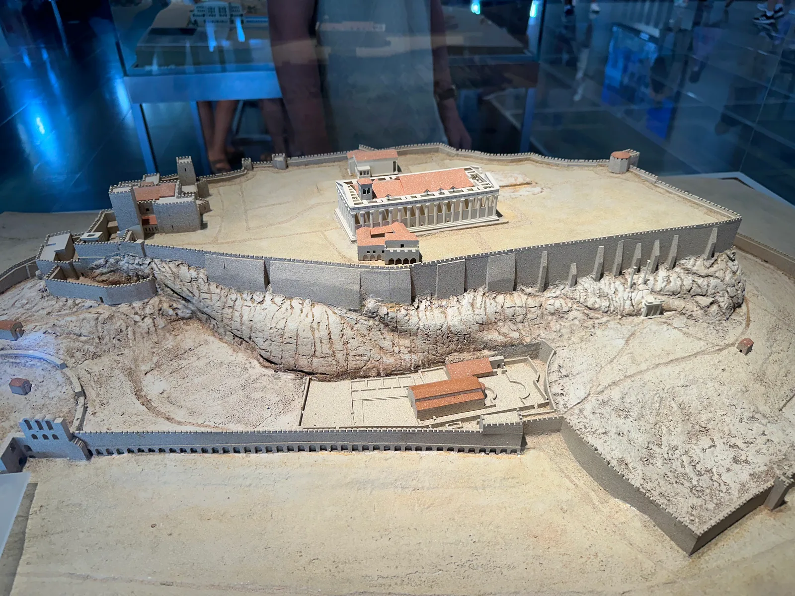 Atmosphere at Acropolis Museum Athens — travel photo