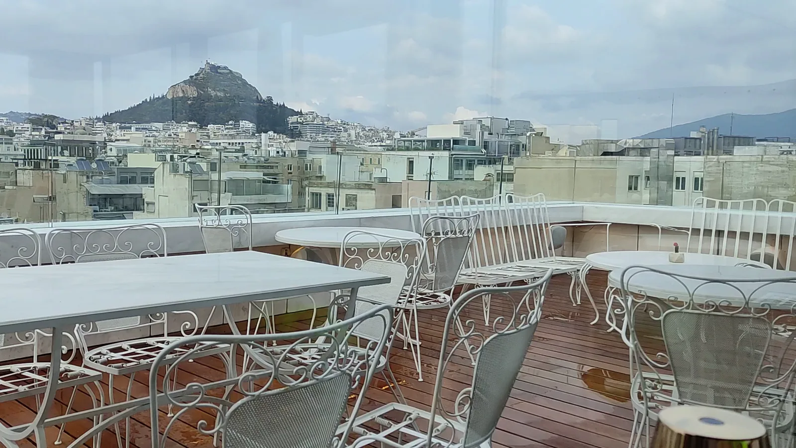 Main view at Art Lounge Rooftop Athens — travel photo