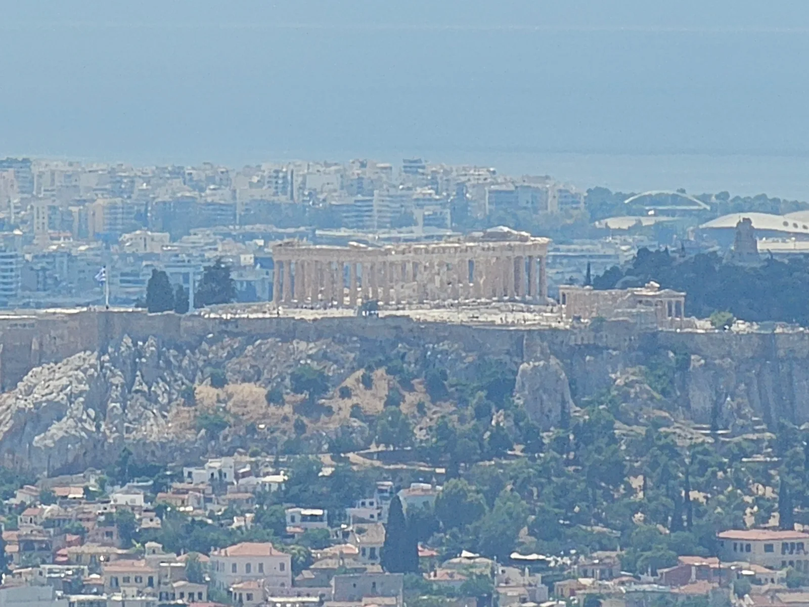 Details at Attican Grove Viewpoint Athens — travel photo