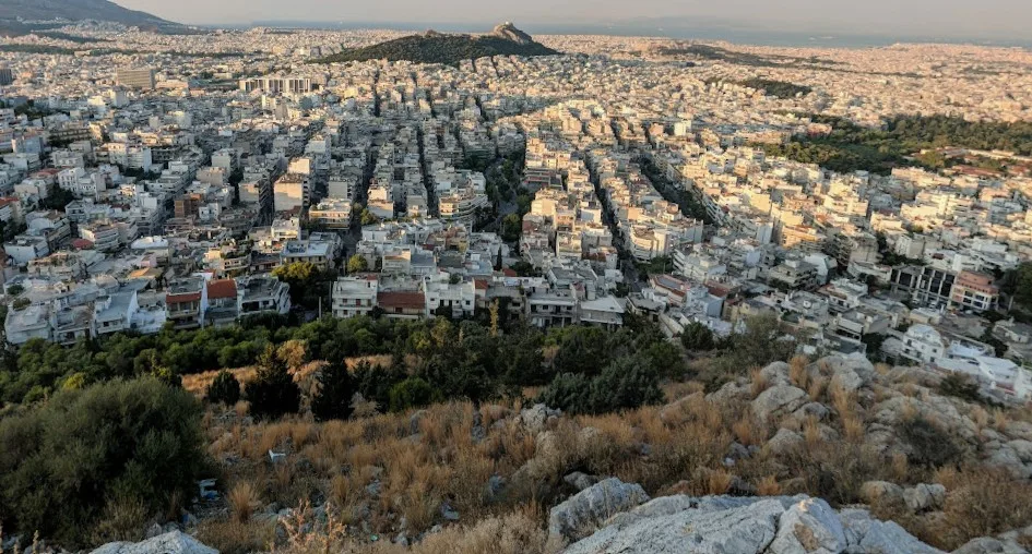 Atmosphere at Attican Grove Viewpoint Athens — travel photo