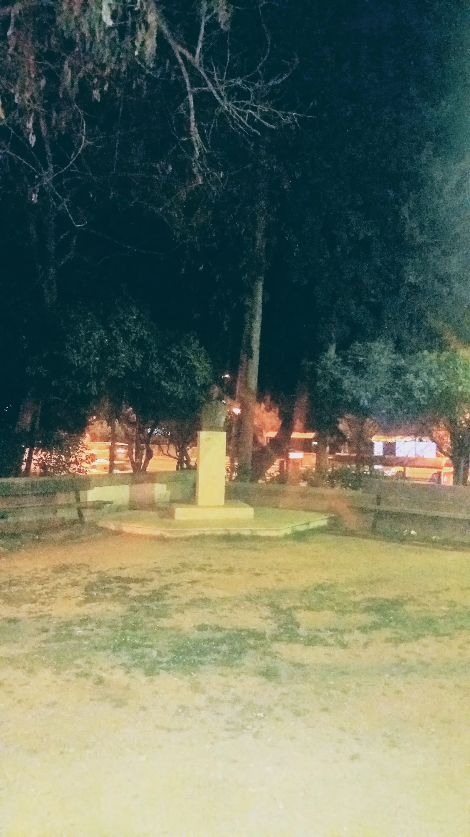 Main view at Evangelismos Park Athens — travel photo