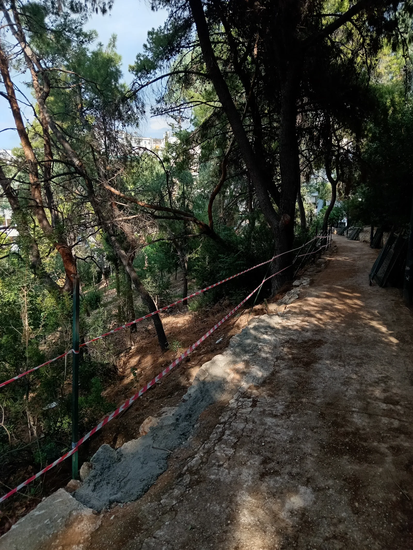Main view at Finopoulou Hill Athens — travel photo