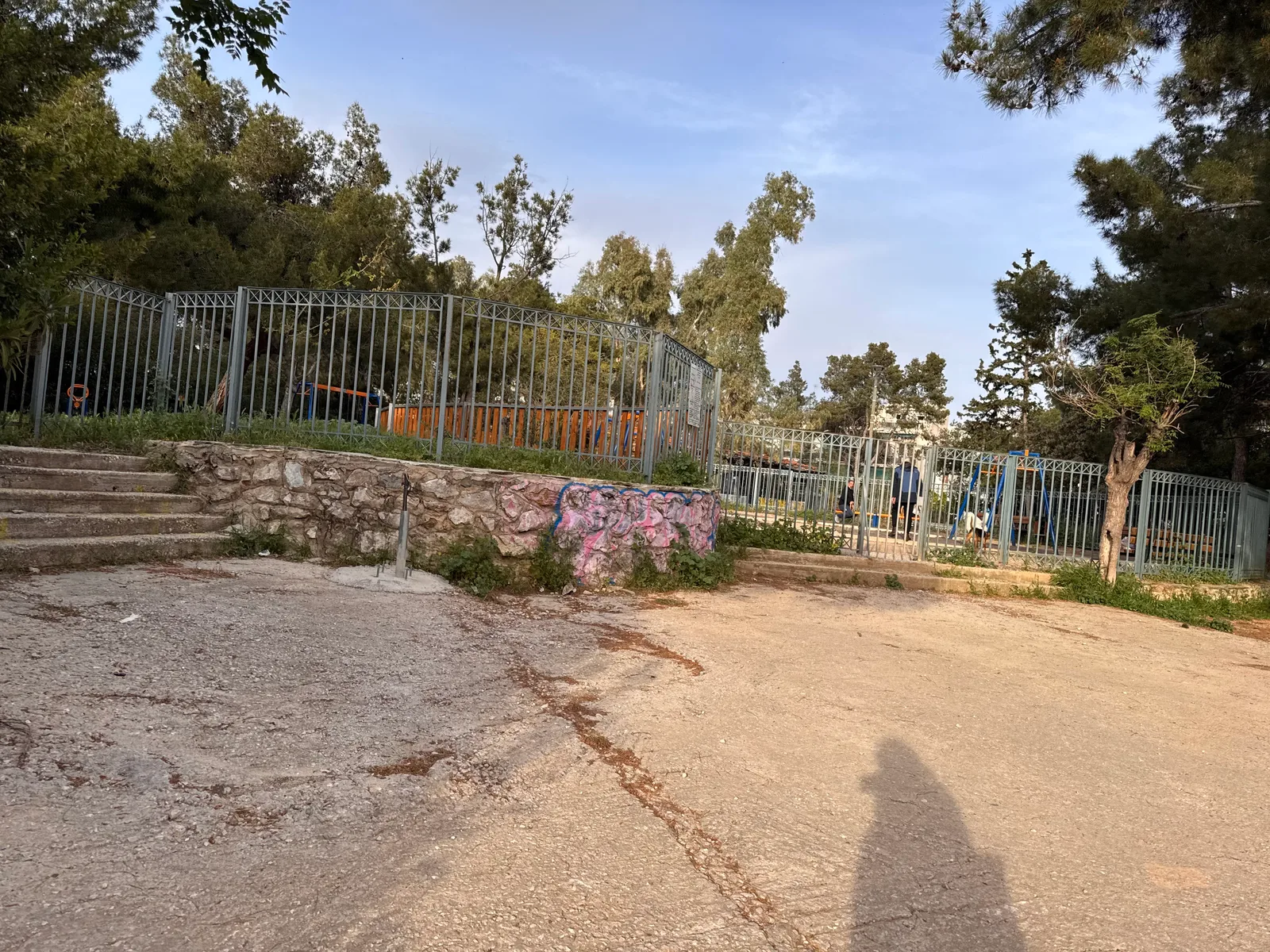 Atmosphere at Finopoulou Hill Athens — travel photo