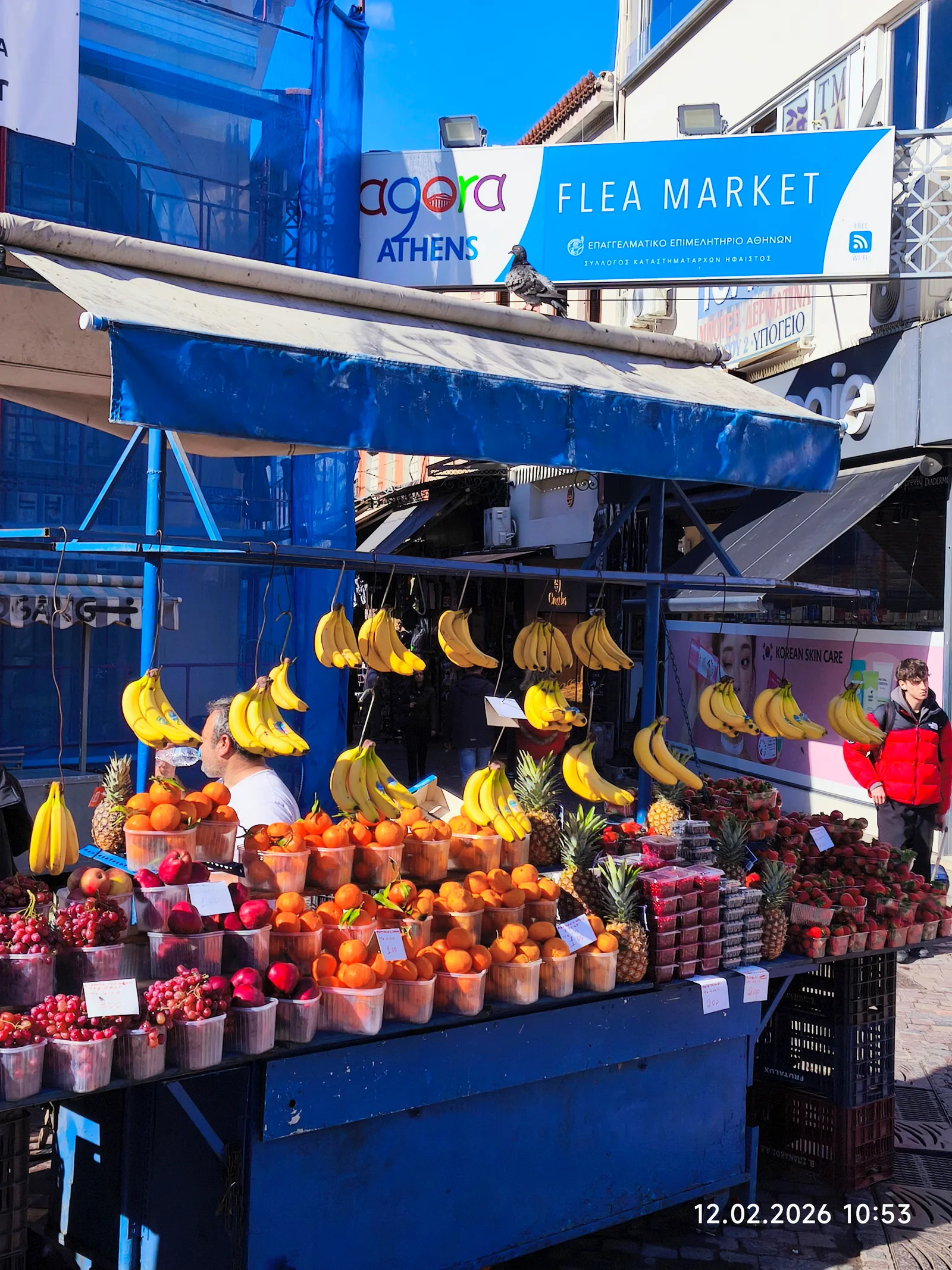 Interior at Flea Market Athens — travel photo