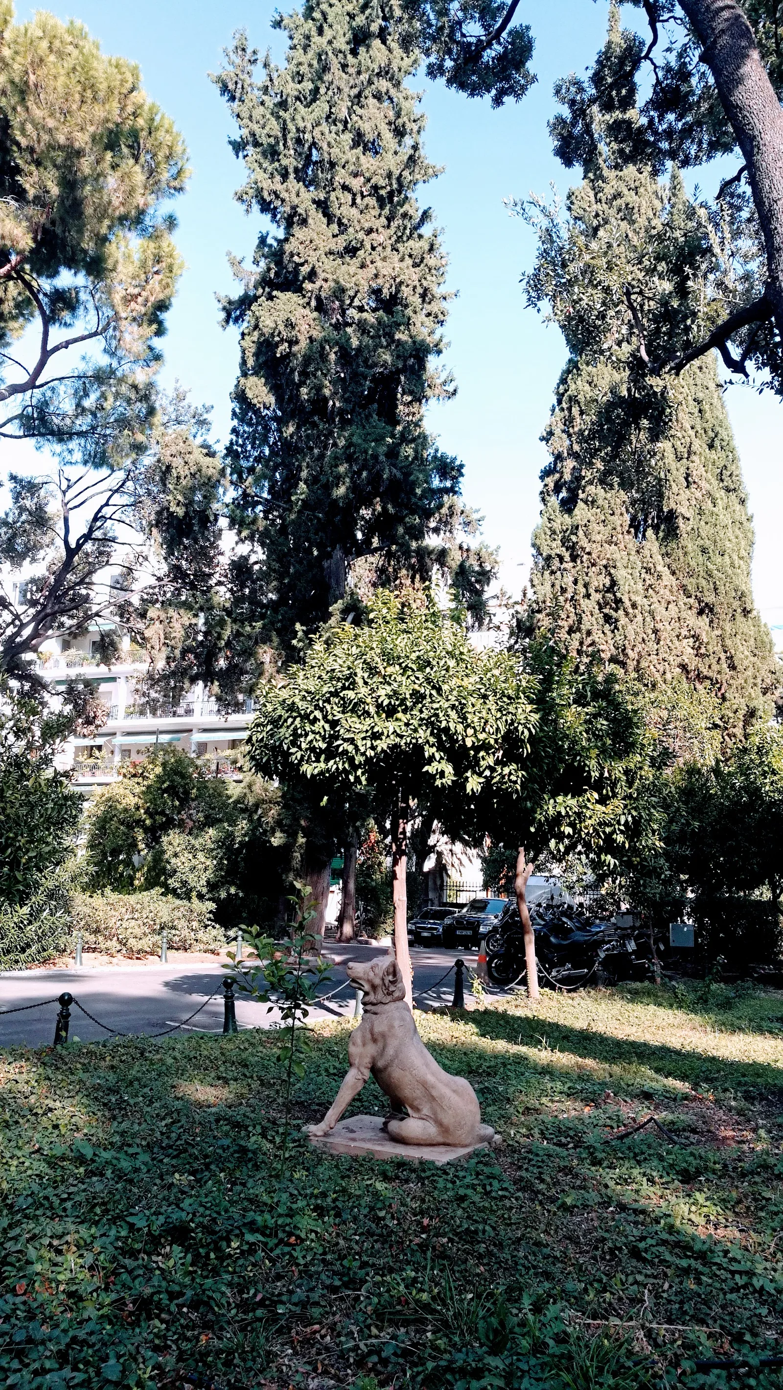 Atmosphere at Garden of the Presidential Palace Athens — travel photo