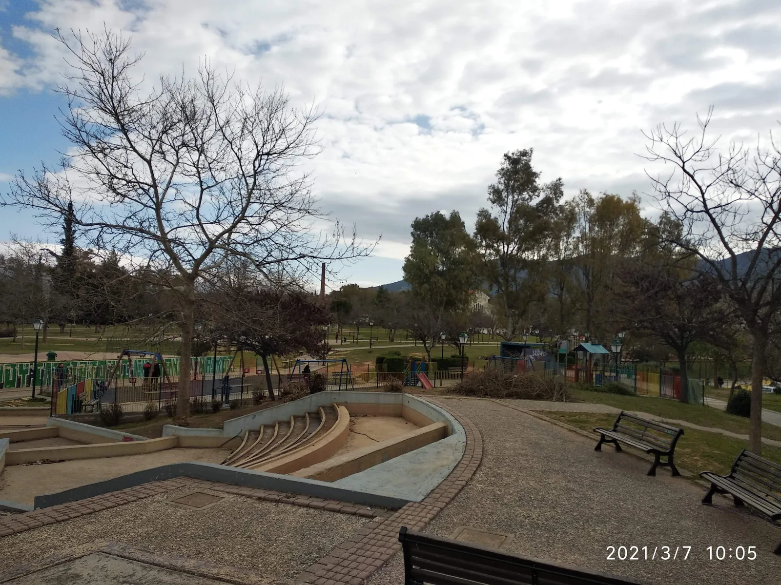 Details at Goudi Metropolitan Park Athens — travel photo