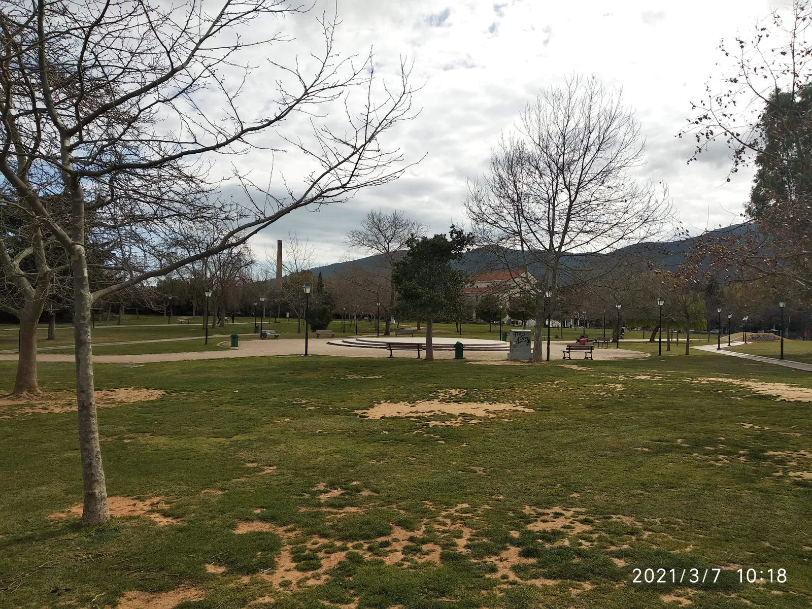 Atmosphere at Goudi Metropolitan Park Athens — travel photo