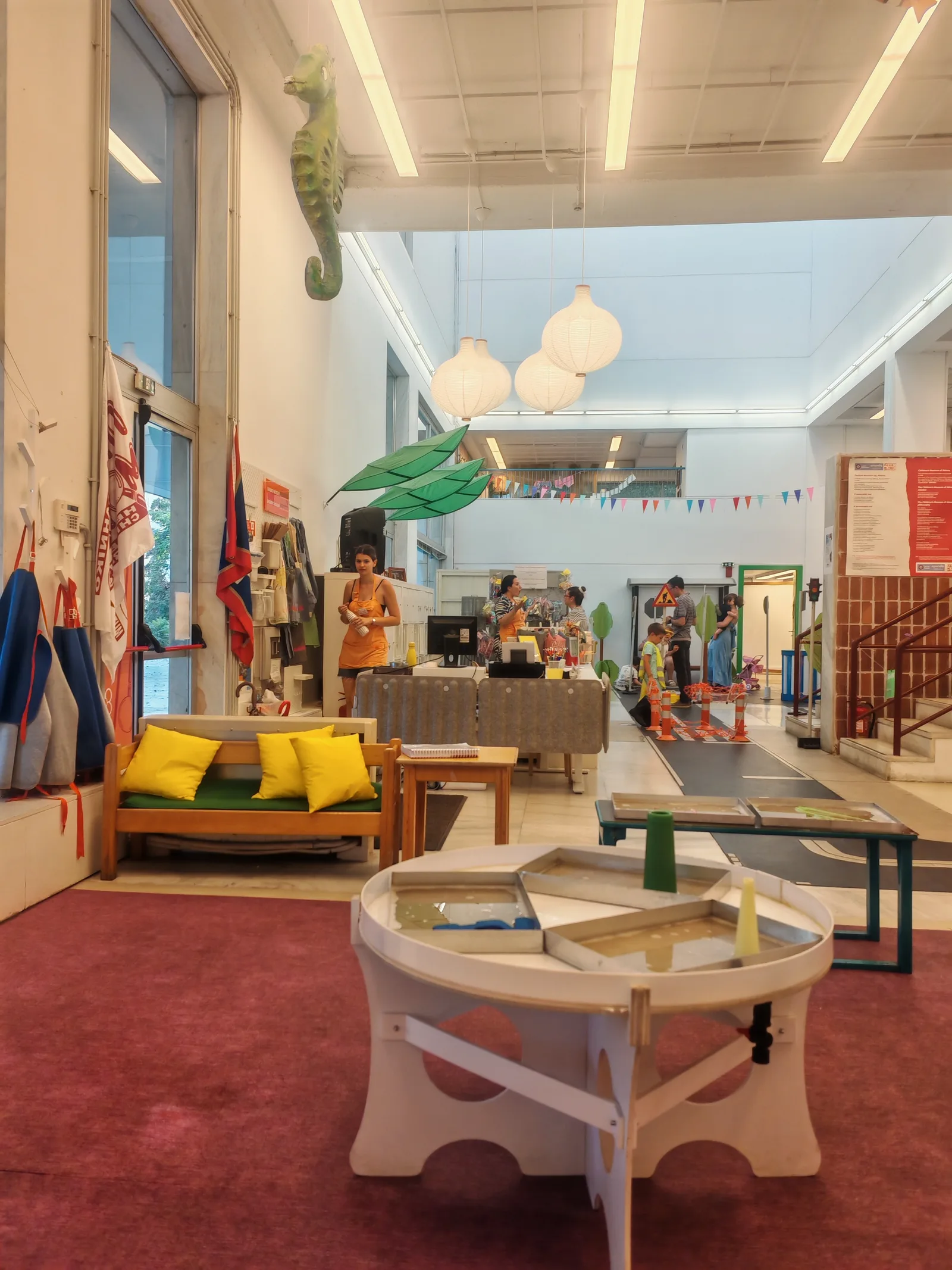 Main view at Hellenic Children’s Museum (HCM) Athens — travel photo