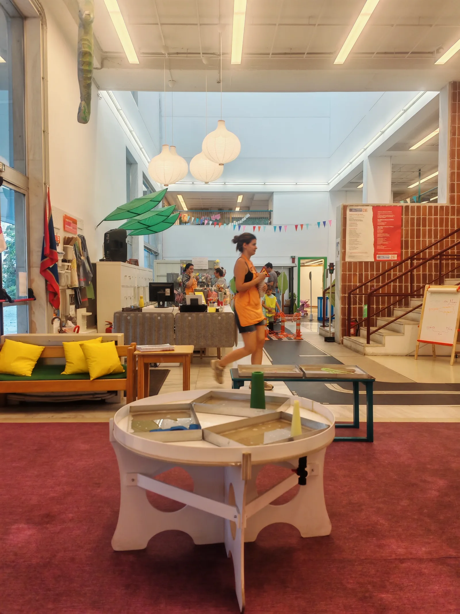 Interior at Hellenic Children’s Museum (HCM) Athens — travel photo