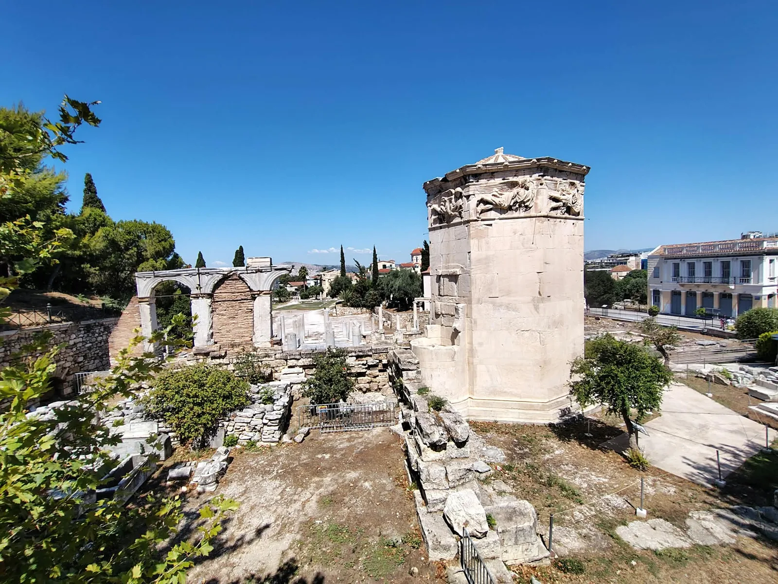 Main view at Horologion of Andronikos Cyrrhestes Athens — travel photo