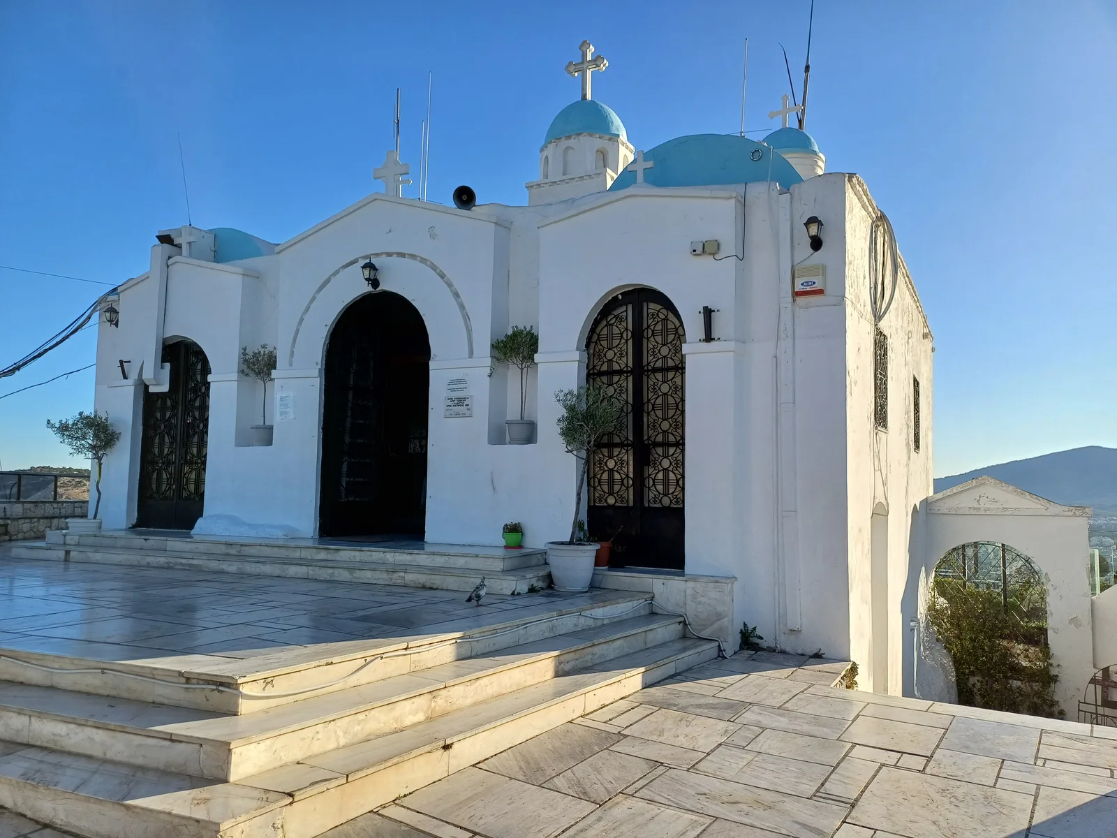 Atmosphere at Lycabettus Hill Athens — travel photo