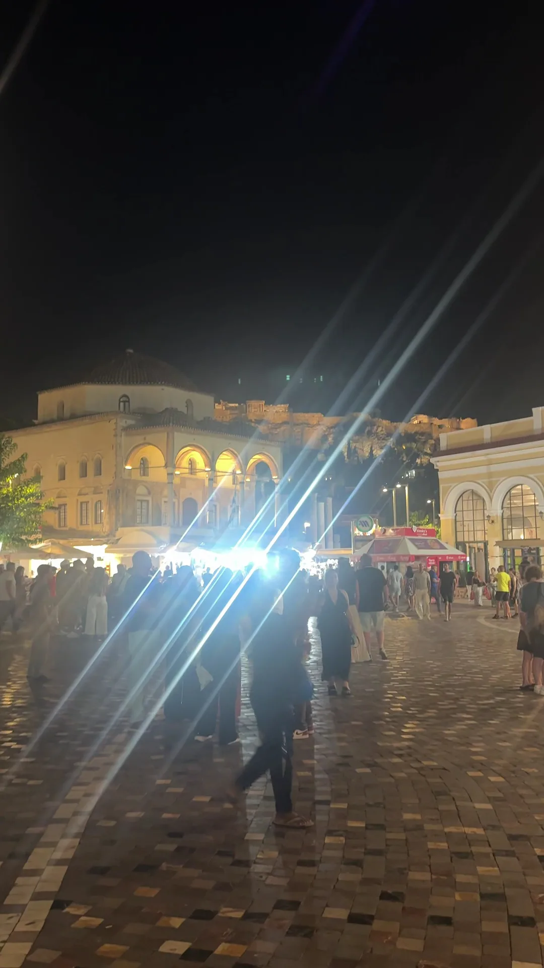Main view at Monastiraki Square Athens — travel photo