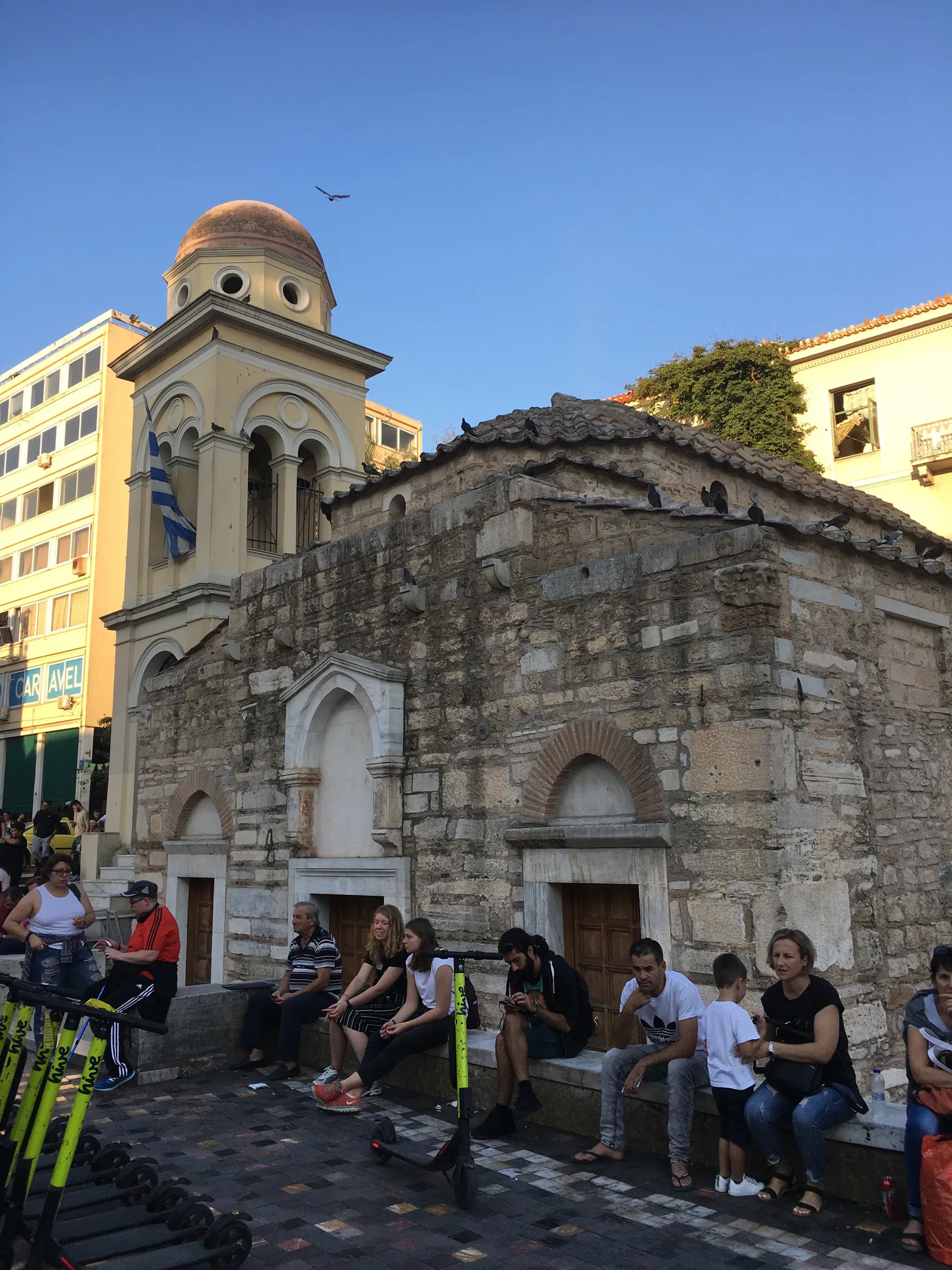 Interior at Monastiraki Square Athens — travel photo