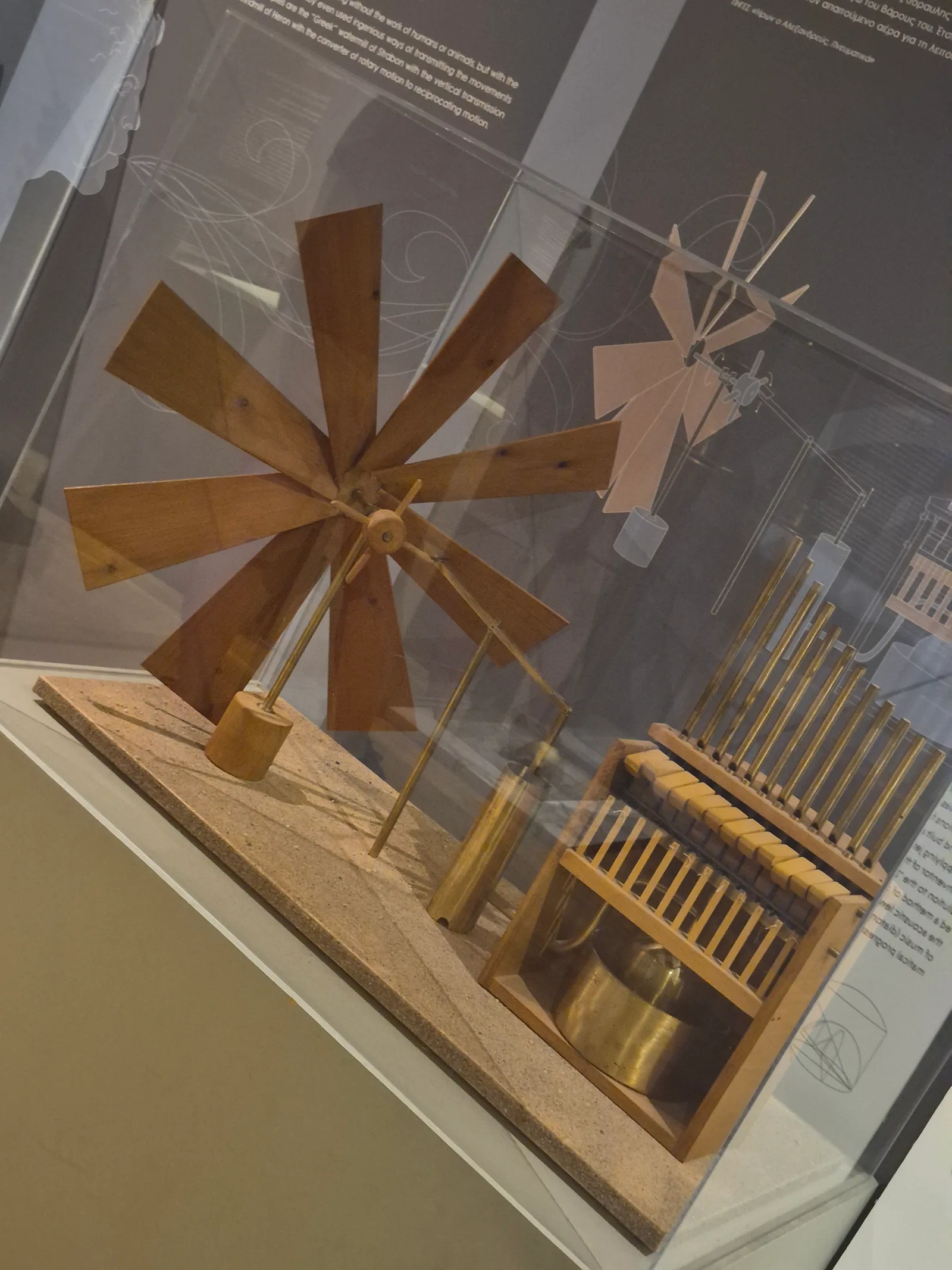 Atmosphere at Museum of Ancient Greek Technology Kotsanas Athens — travel photo