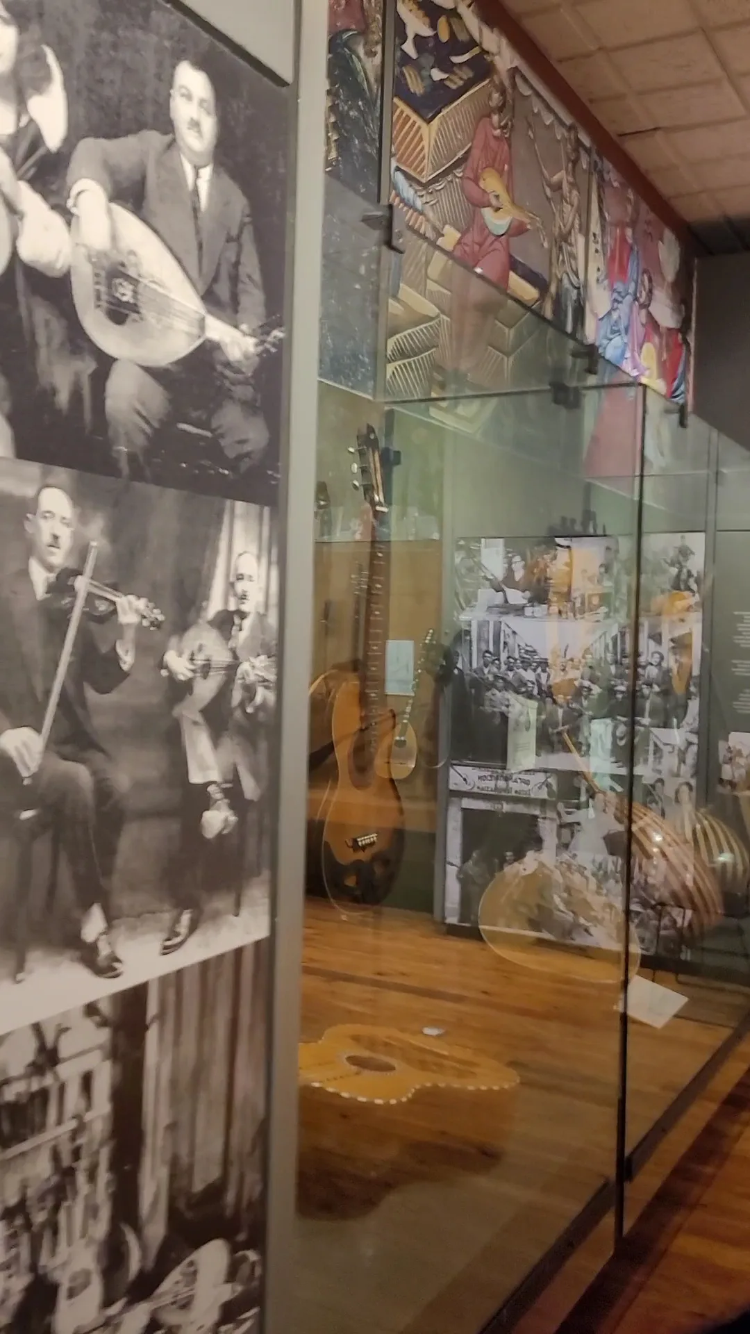 Interior at Museum of Greek Folk Musical Instruments "Fivos Anoyanakis" - Centre for Ethnomusicology Athens — travel photo
