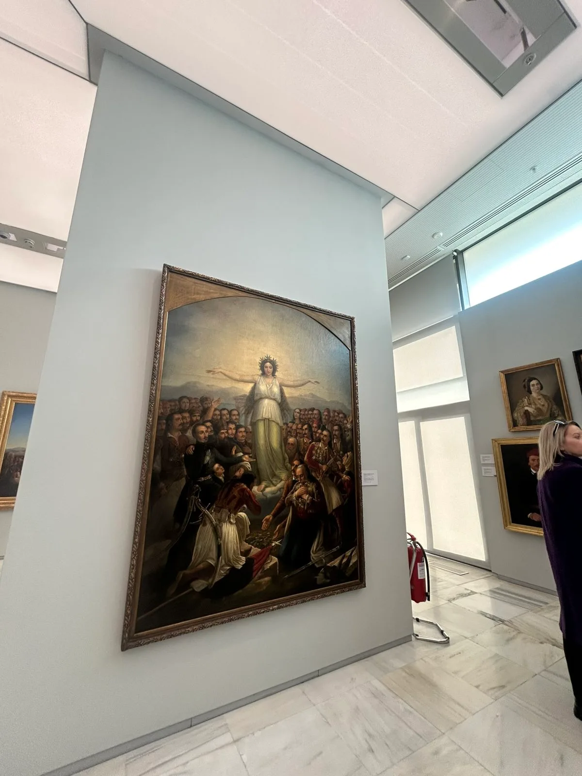 Main view at National Gallery - Alexandros Soutsos Museum Athens — travel photo
