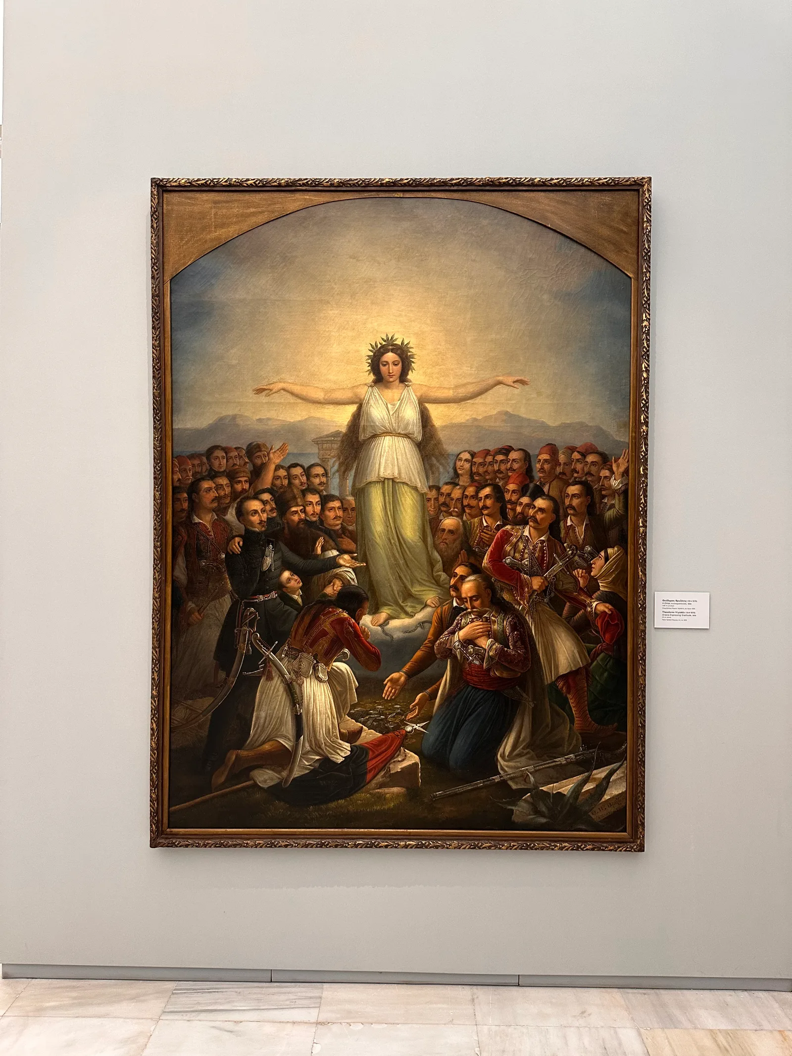 Atmosphere at National Gallery - Alexandros Soutsos Museum Athens — travel photo