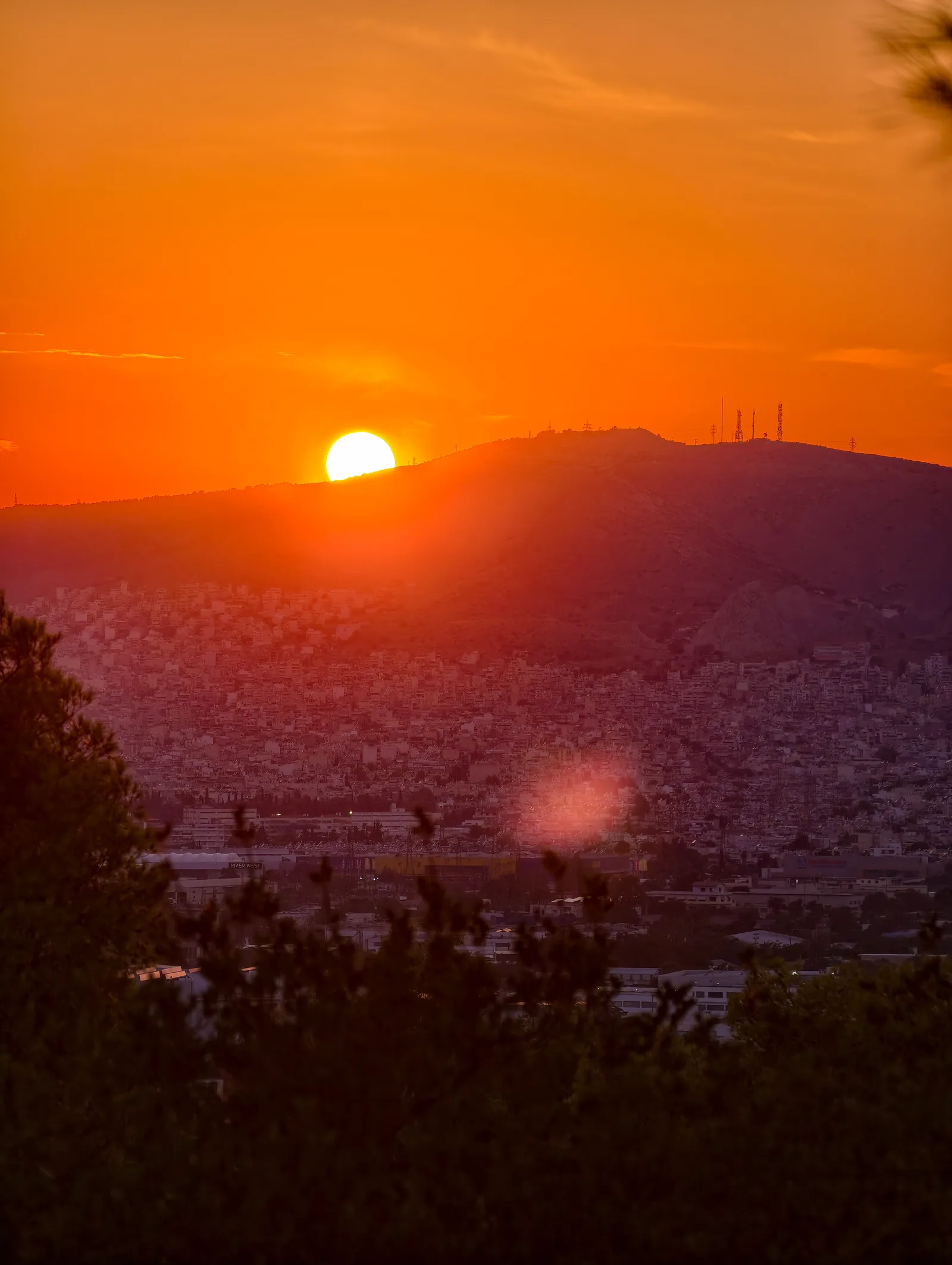Main view at Nymphs Hill Athens — travel photo
