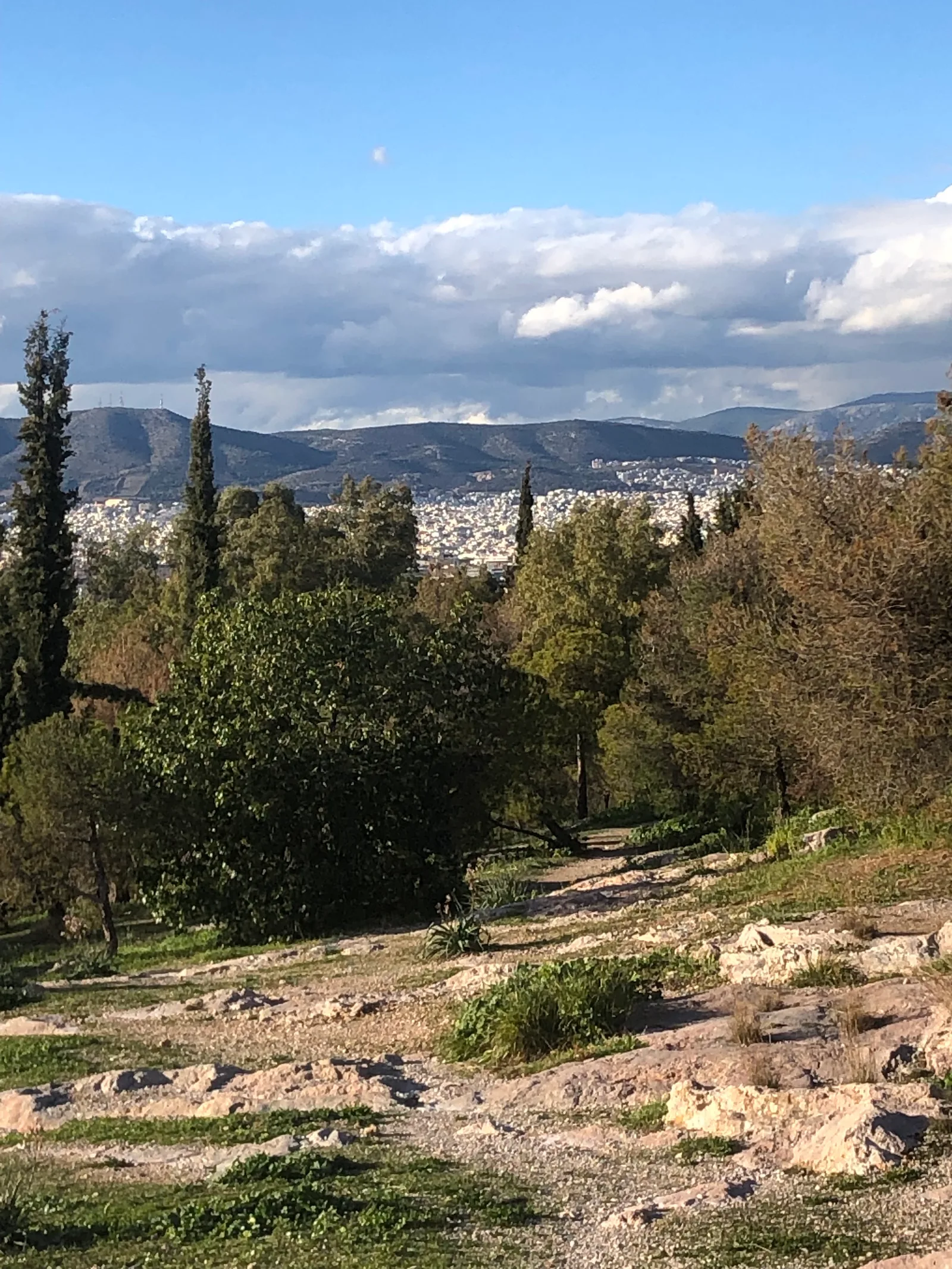 Details at Nymphs Hill Athens — travel photo