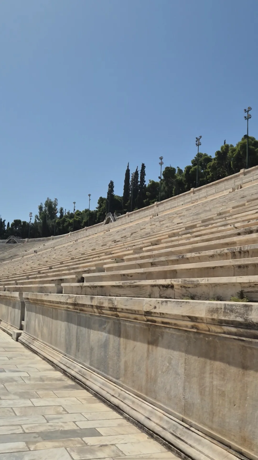 Main view at Panathenaic Stadium Athens — travel photo