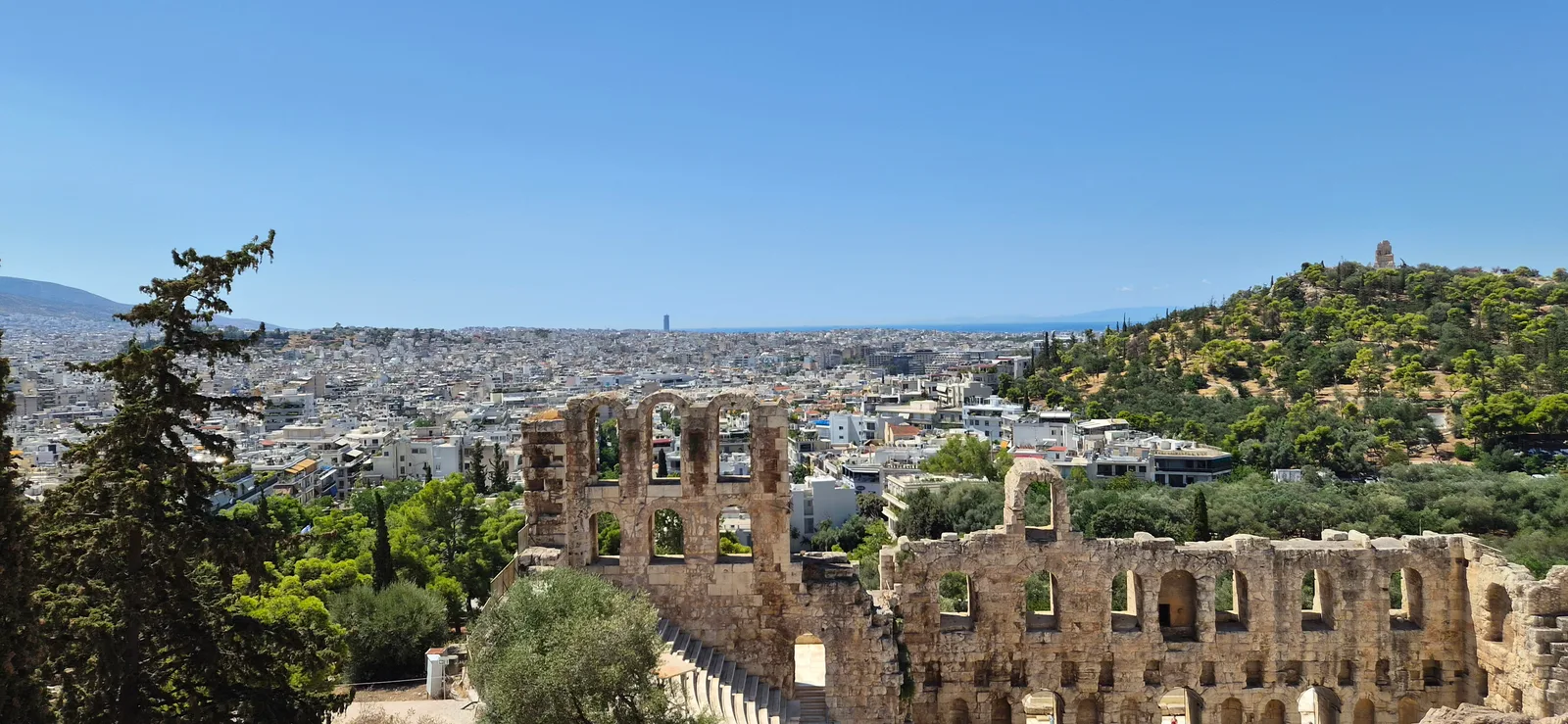 Atmosphere at Parthenon Athens — travel photo