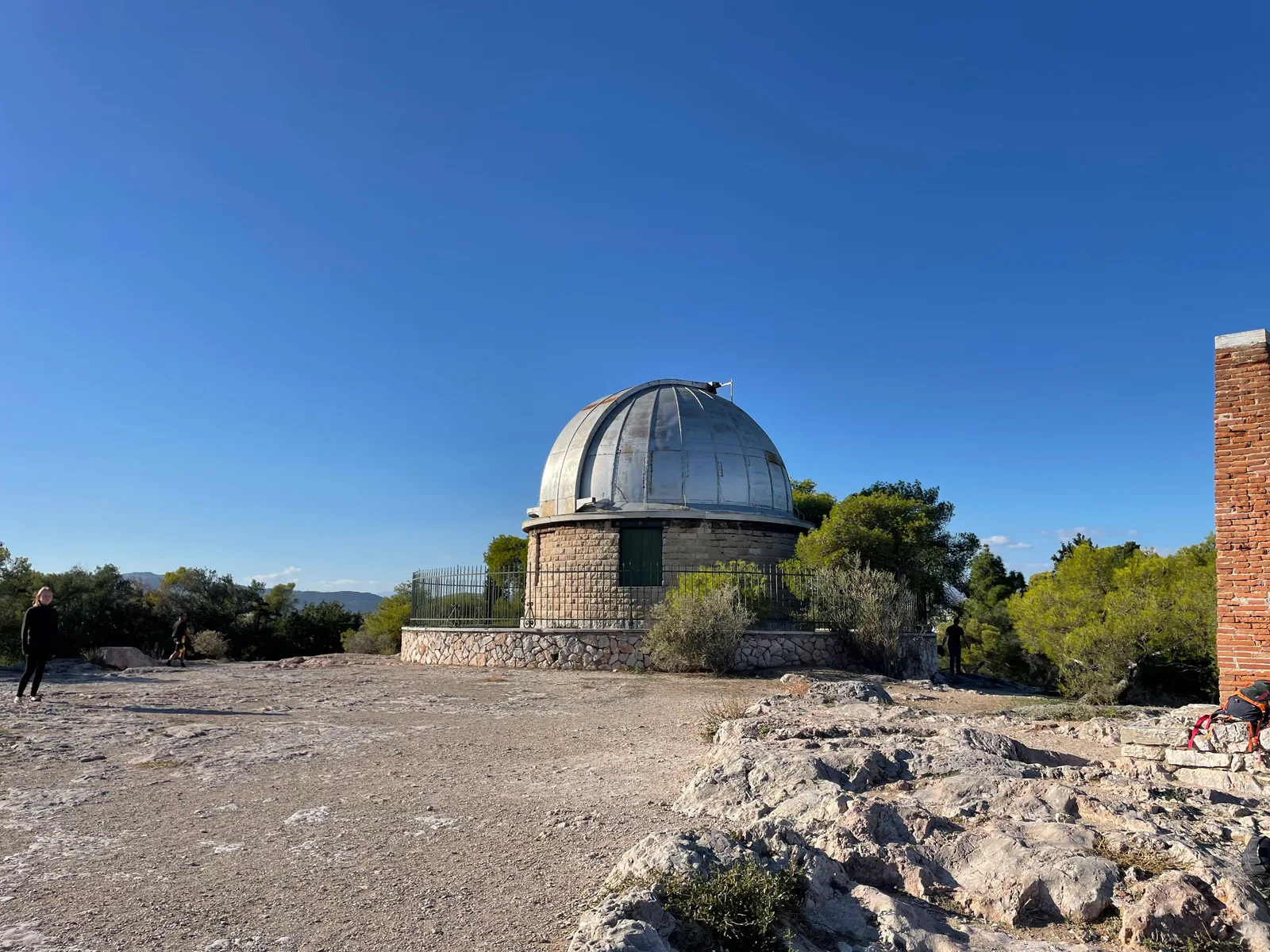 Atmosphere at Philopappos Hill Athens — travel photo