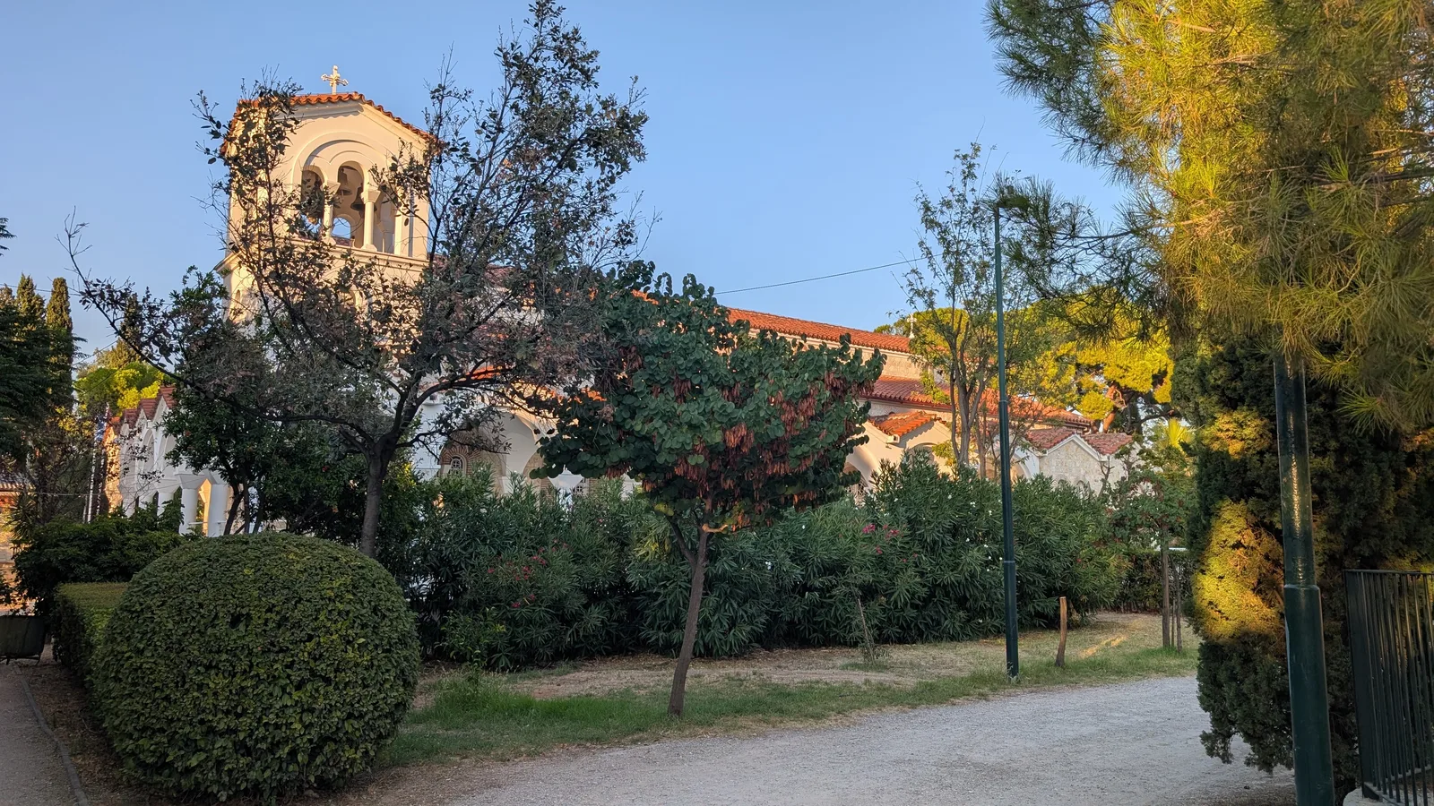Main view at Probona park Athens — travel photo