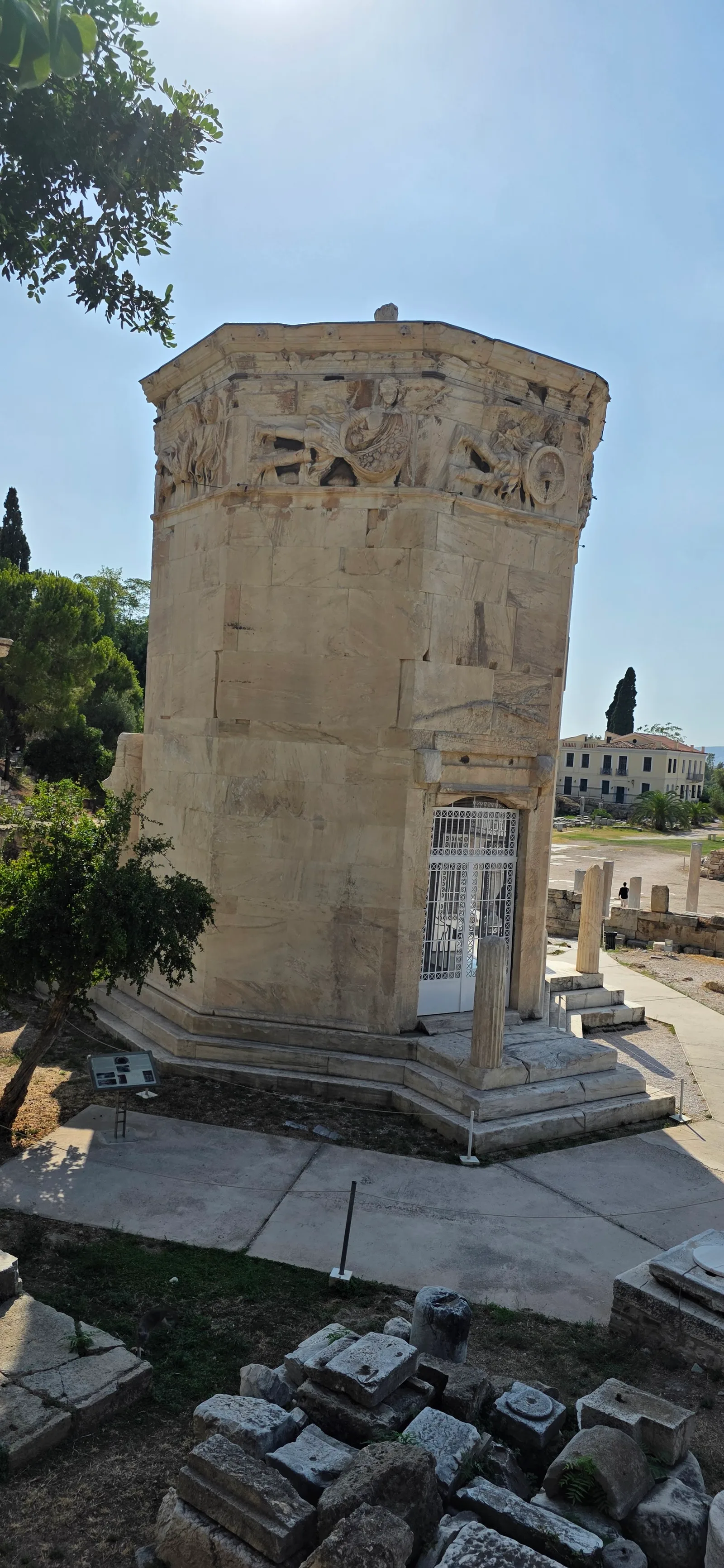 Main view at Roman Forum of Athens (Roman Agora) Athens — travel photo