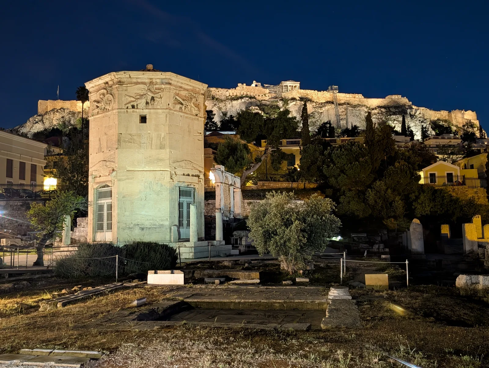 Details at Roman Forum of Athens (Roman Agora) Athens — travel photo