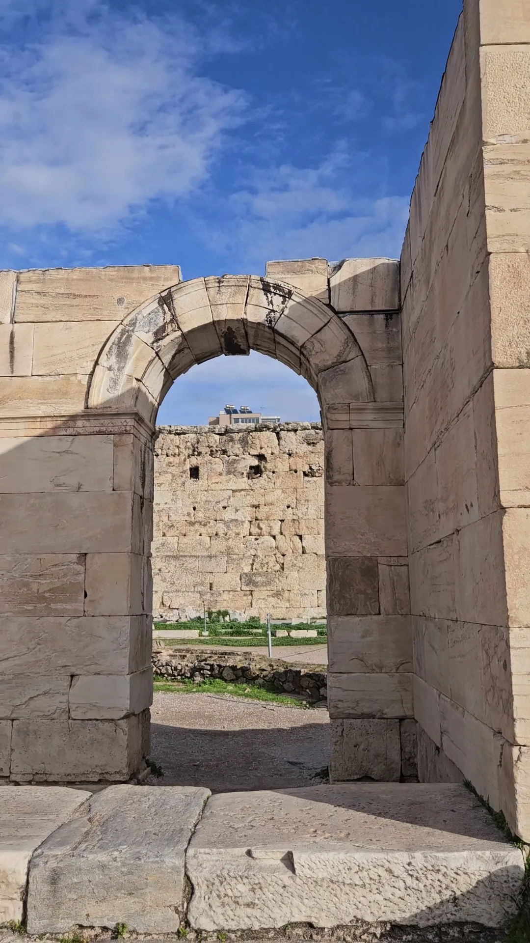 Atmosphere at Roman Forum of Athens (Roman Agora) Athens — travel photo