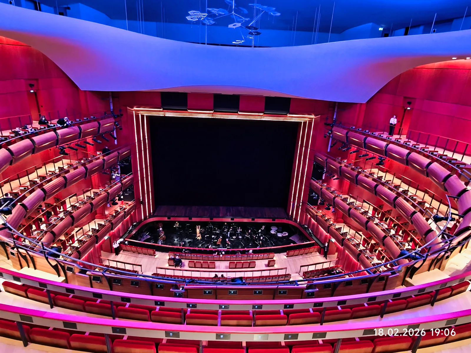 Interior at Stavros Niarchos Foundation Cultural Center (SNFCC) Athens — travel photo
