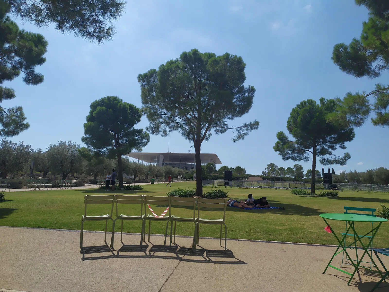 Atmosphere at Stavros Niarchos Foundation Cultural Center (SNFCC) Athens — travel photo