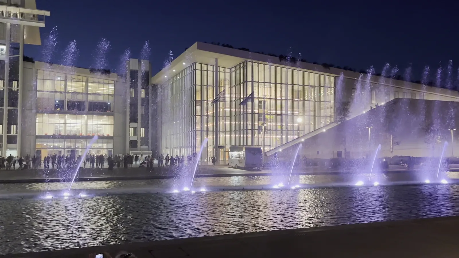 Main view at Stavros Niarchos Park Athens — travel photo