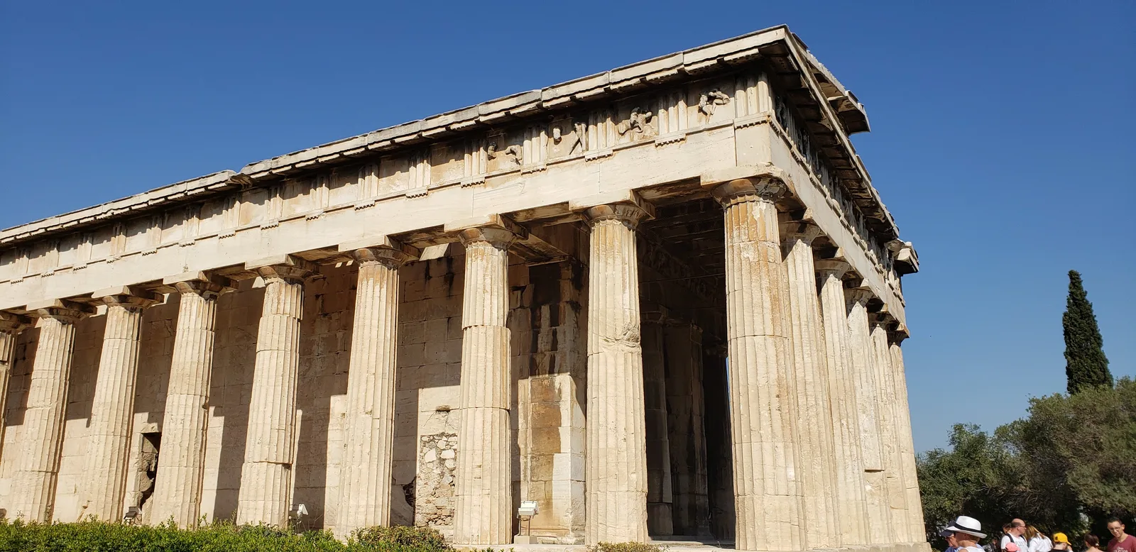 Atmosphere at Stoa of Attalos - Museum of the Ancient Agora Athens — travel photo