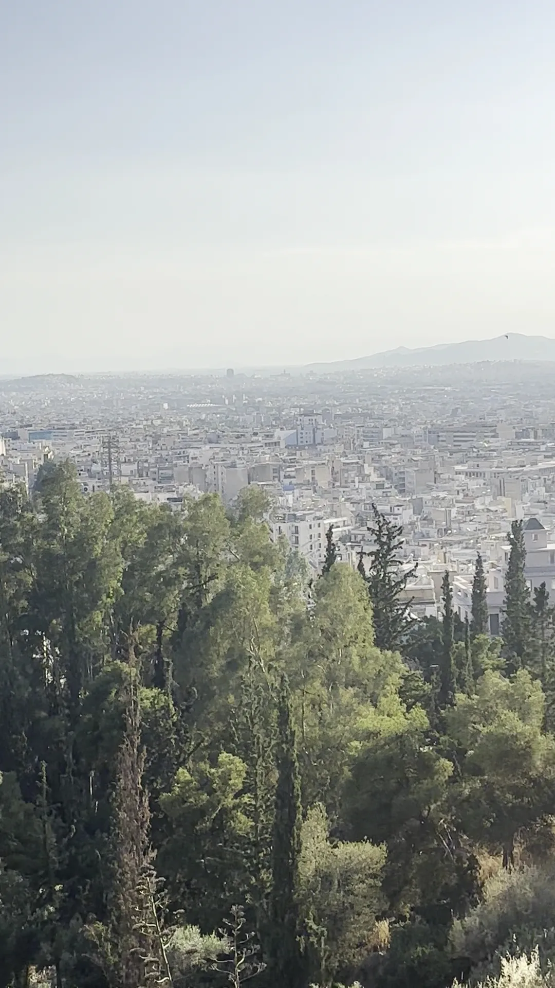 Atmosphere at Strefi Hill Athens — travel photo