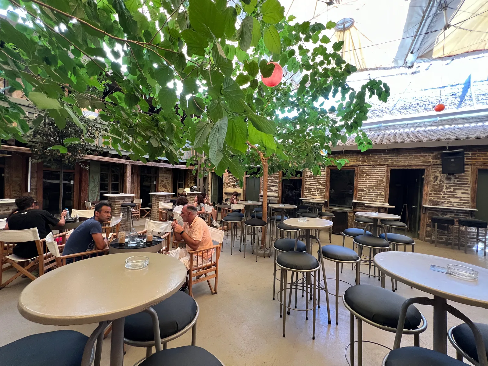 Main view at TAF (The Art Foundation) Athens — travel photo