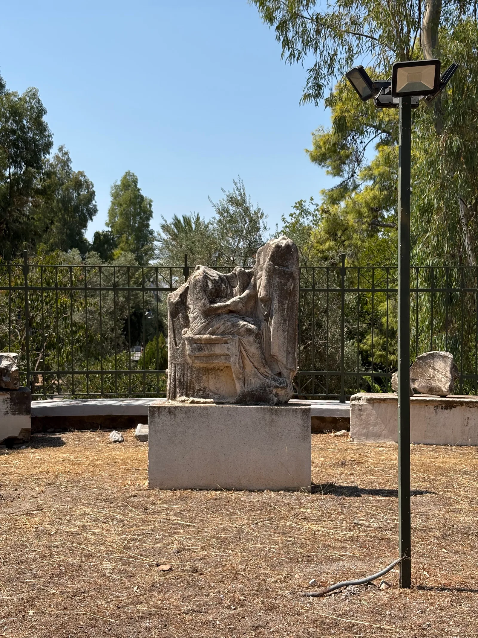 Main view at Temple of Hephaestus Athens — travel photo